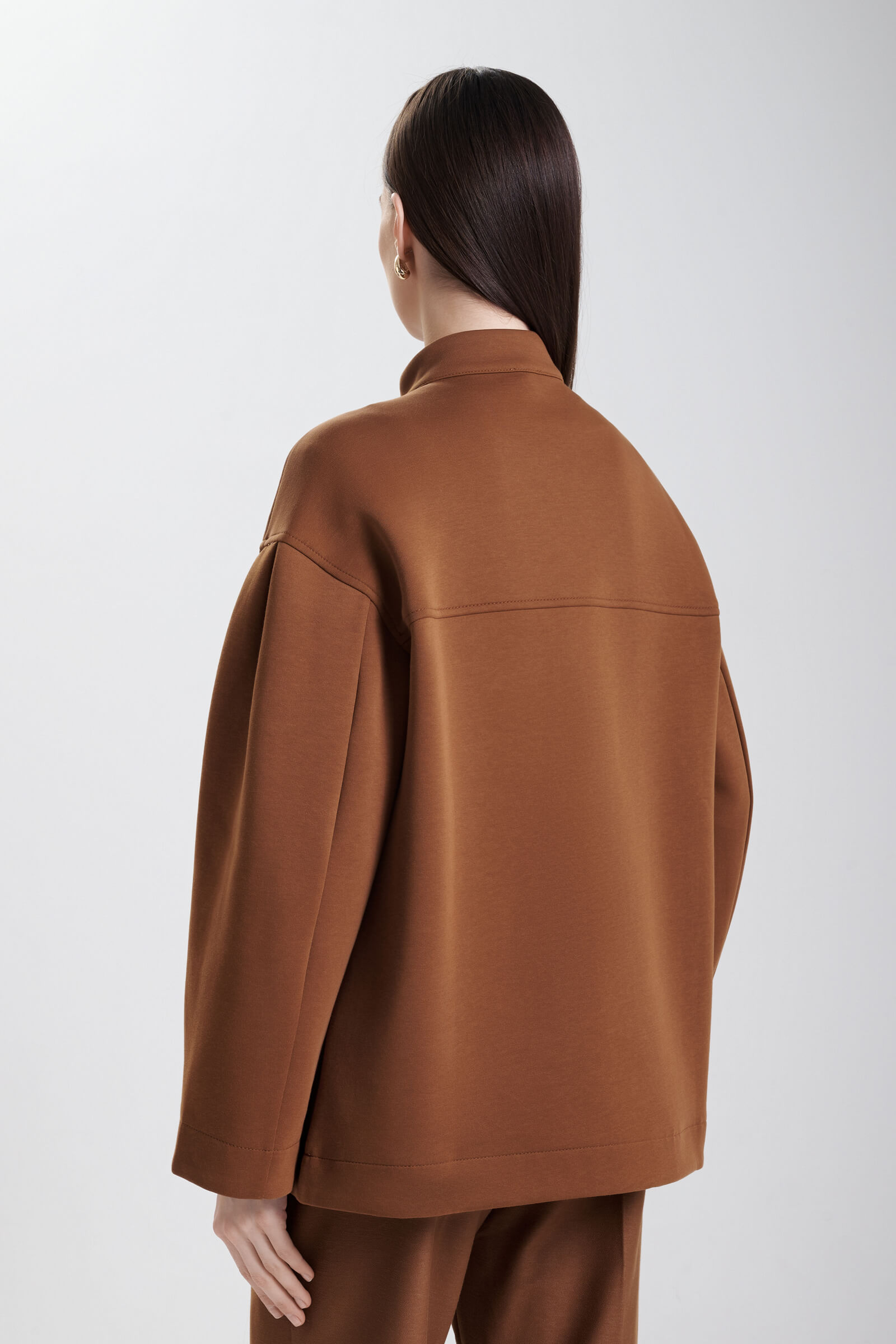 Хлопковая толстовка с накладными карманами Бренд MM