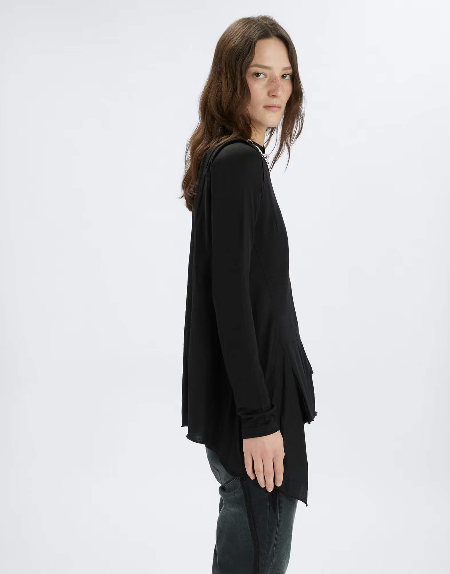 Асимметричная водолазка Бренд High