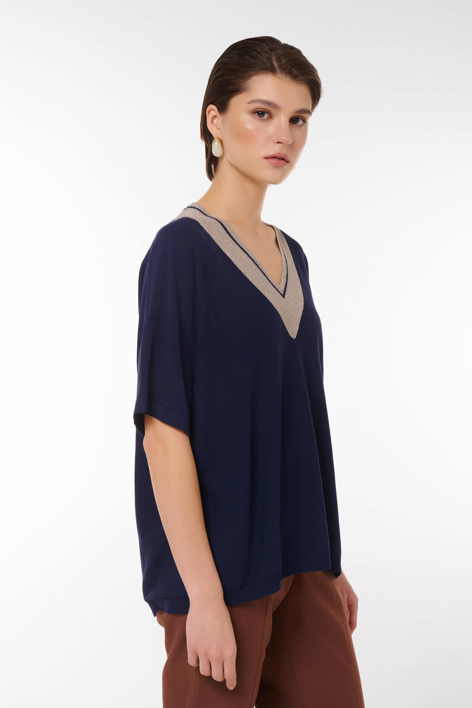 Джемпер с люрексом Бренд Caterina Leman