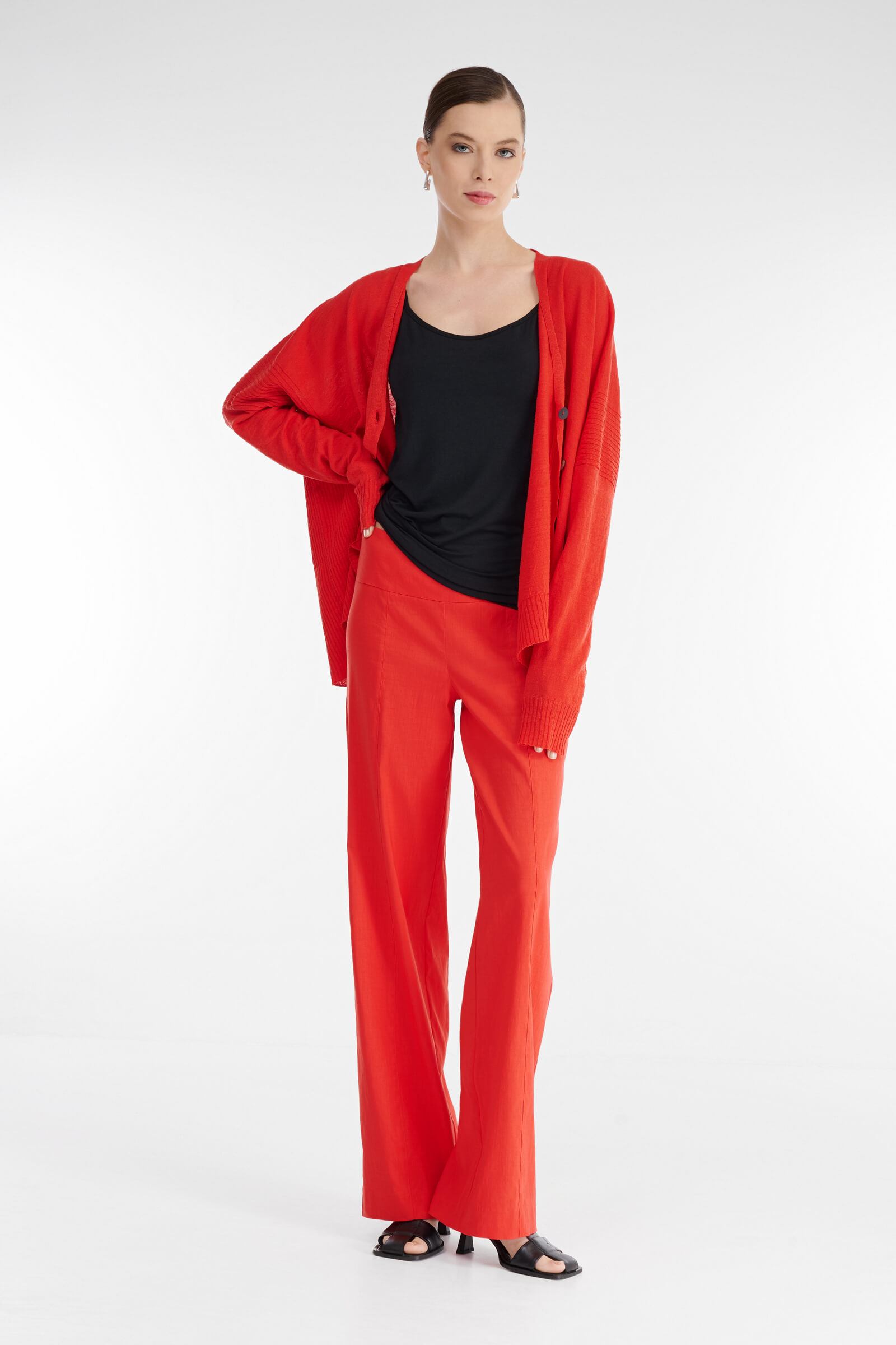 Брюки на молнии Бренд Sarah Pacini