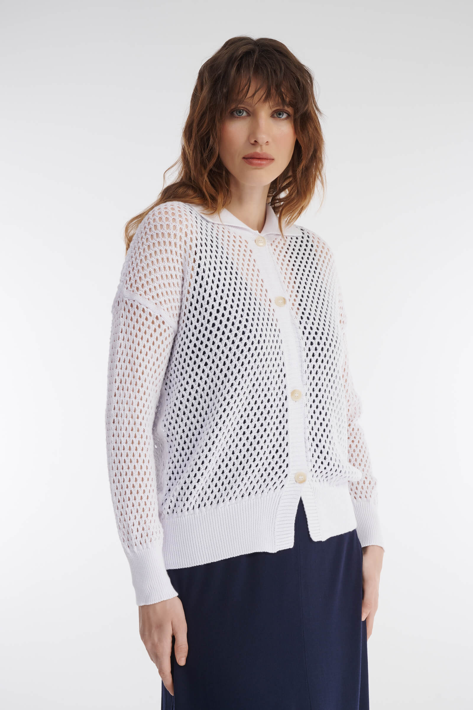 Ажурный кардиган Бренд Caterina Leman