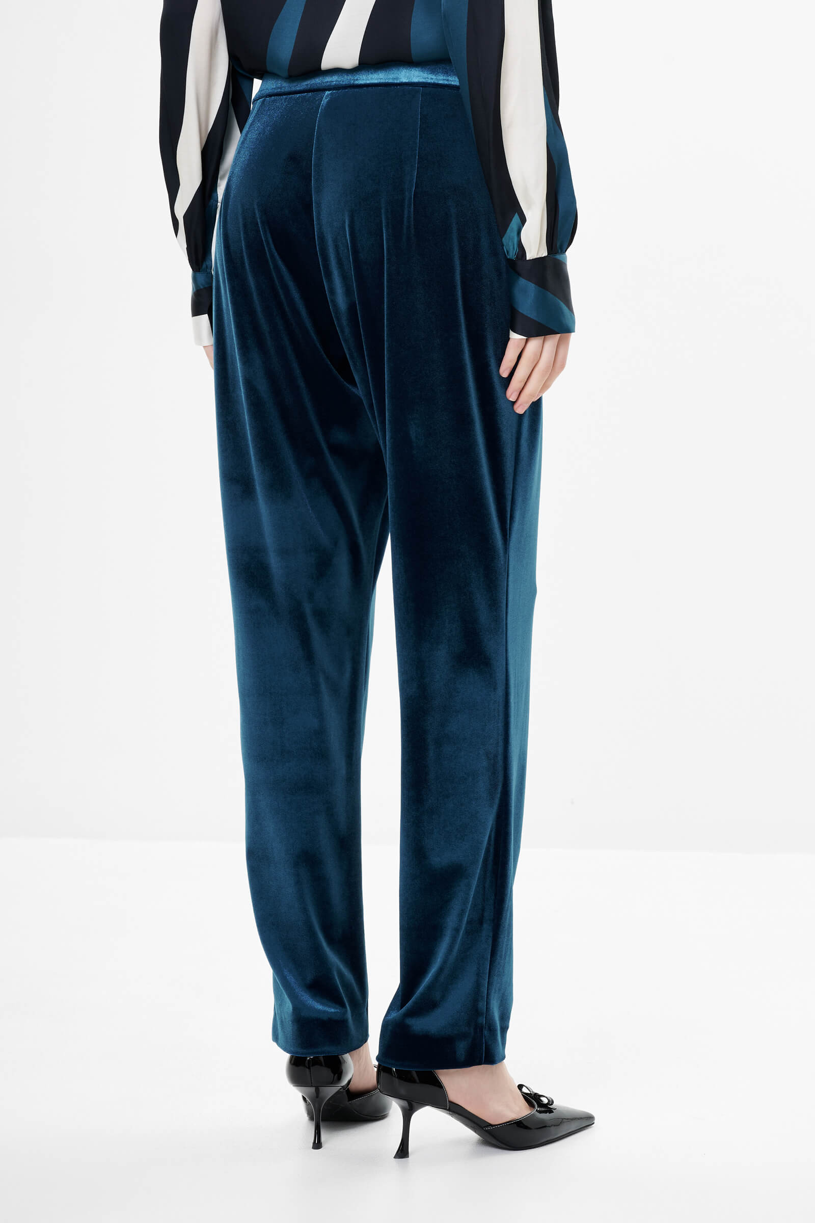 Бархатные брюки Бренд Luisa Viola