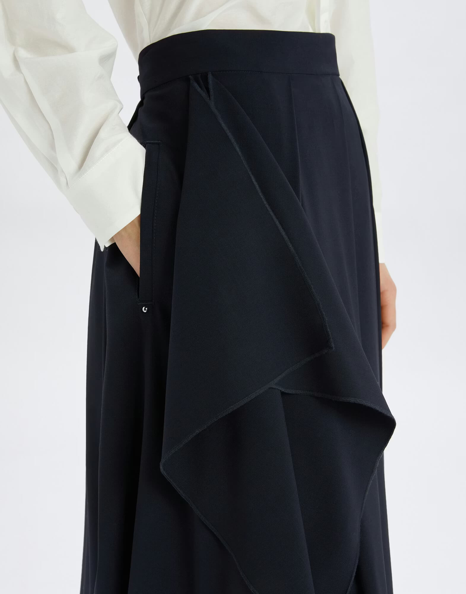 Юбка с асимметричными клиньями Бренд High