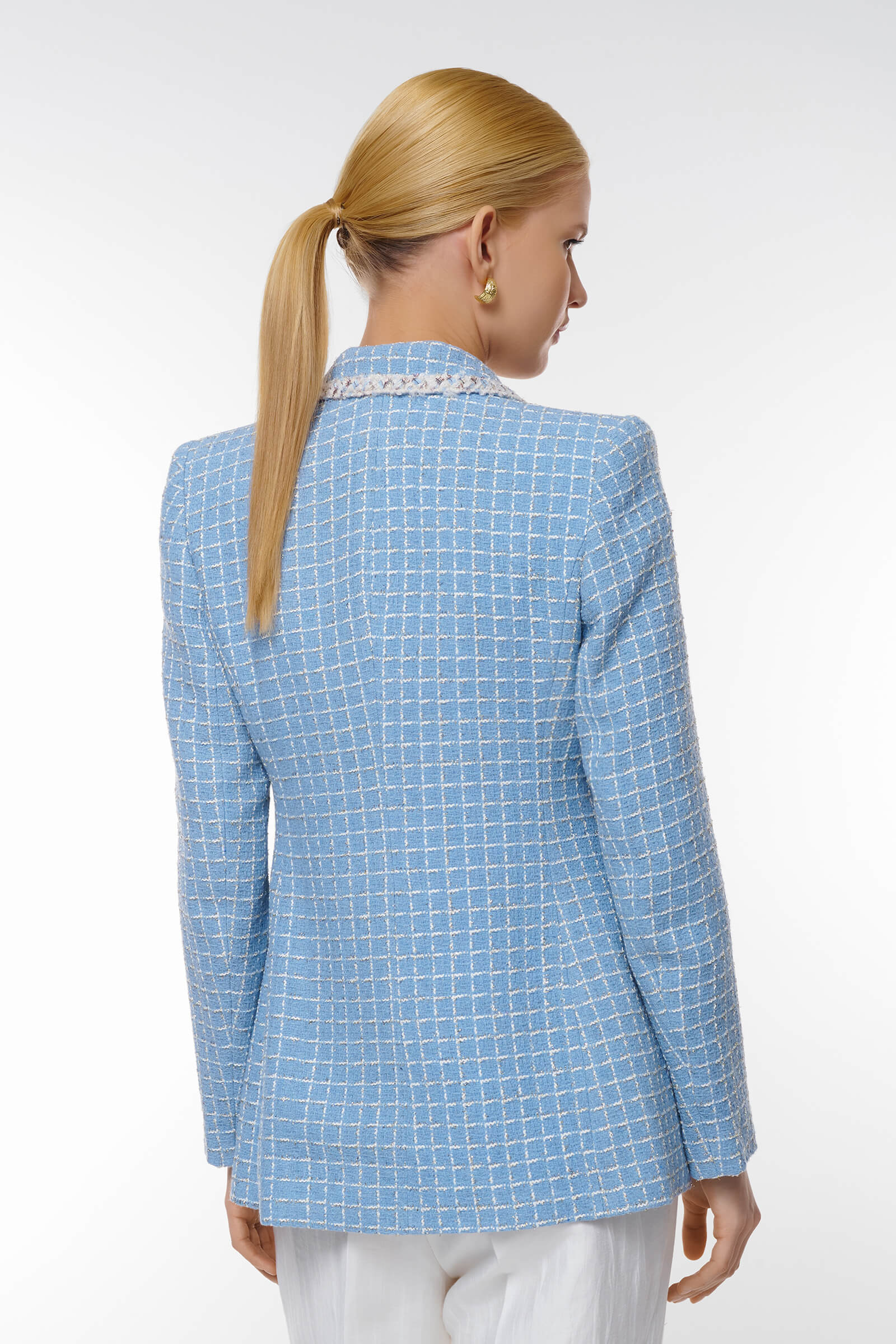 Пиджак с люрексом Бренд Caterina Leman