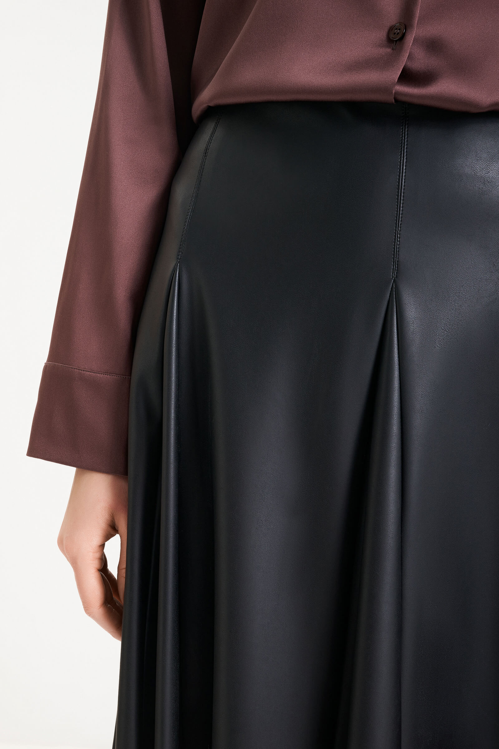 Юбка из экокожи Бренд MM