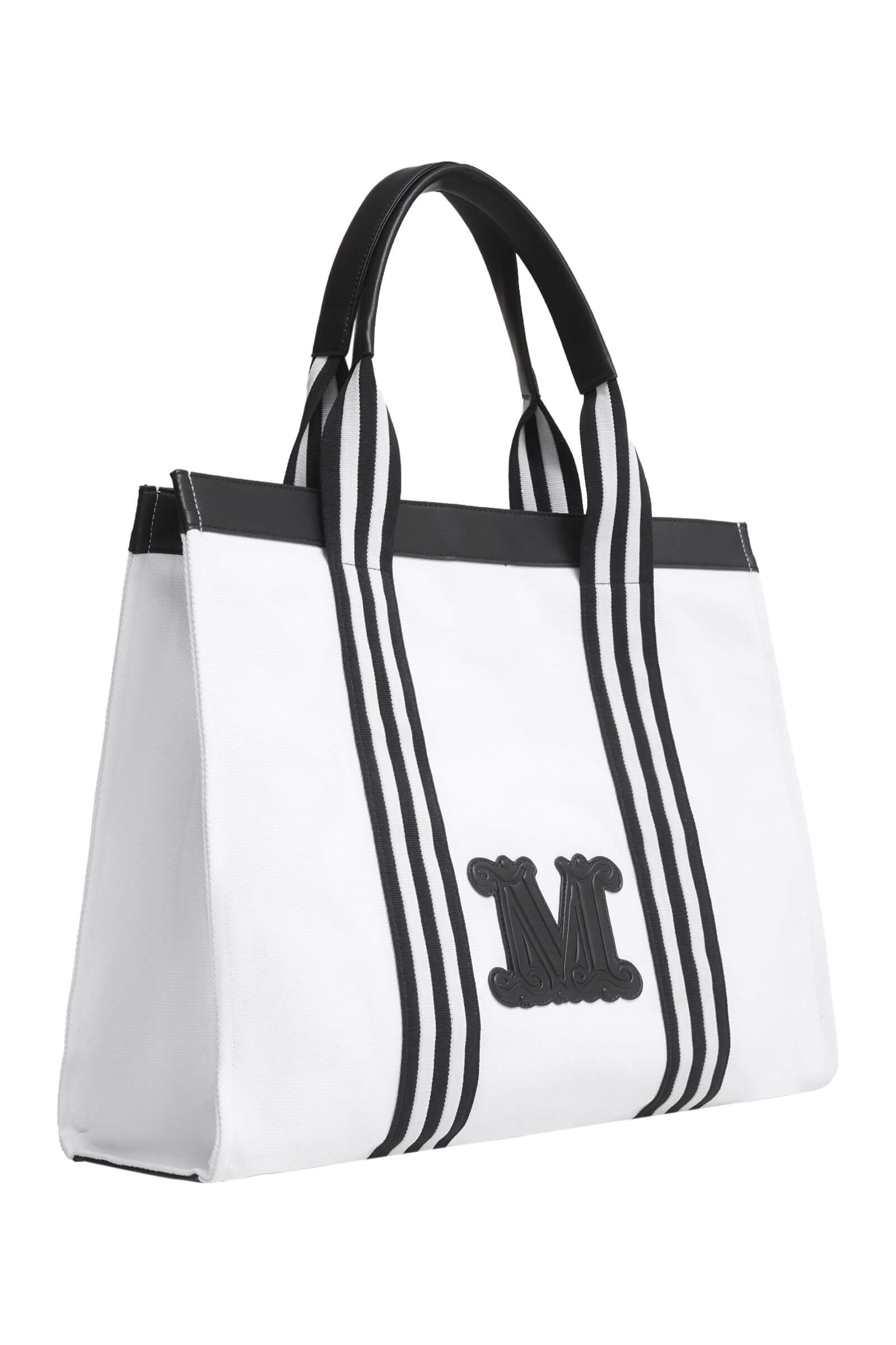 Пляжная сумка из плотного хлопка Бренд Max Mara