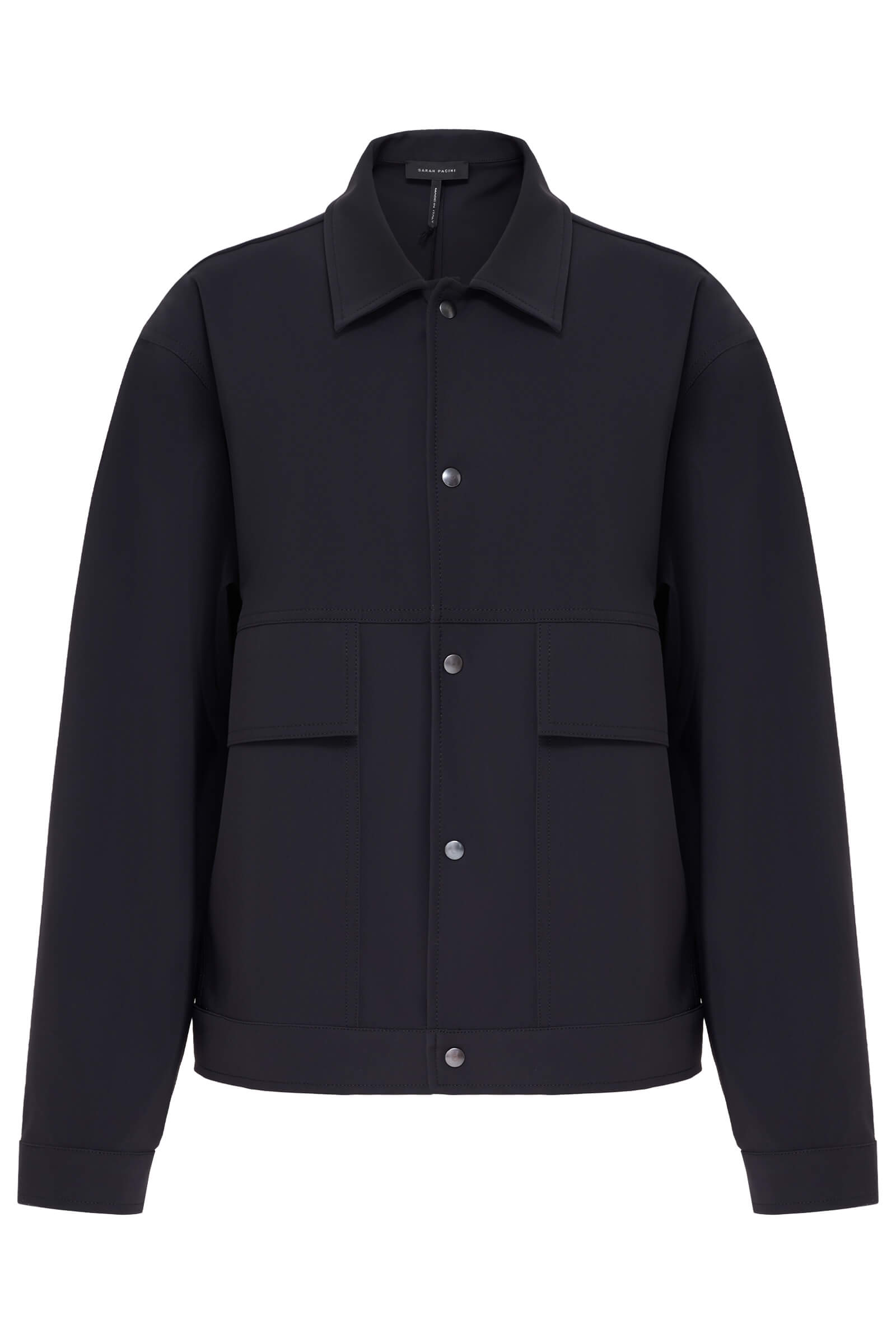 Легкая куртка с накладными карманами Бренд Sarah Pacini