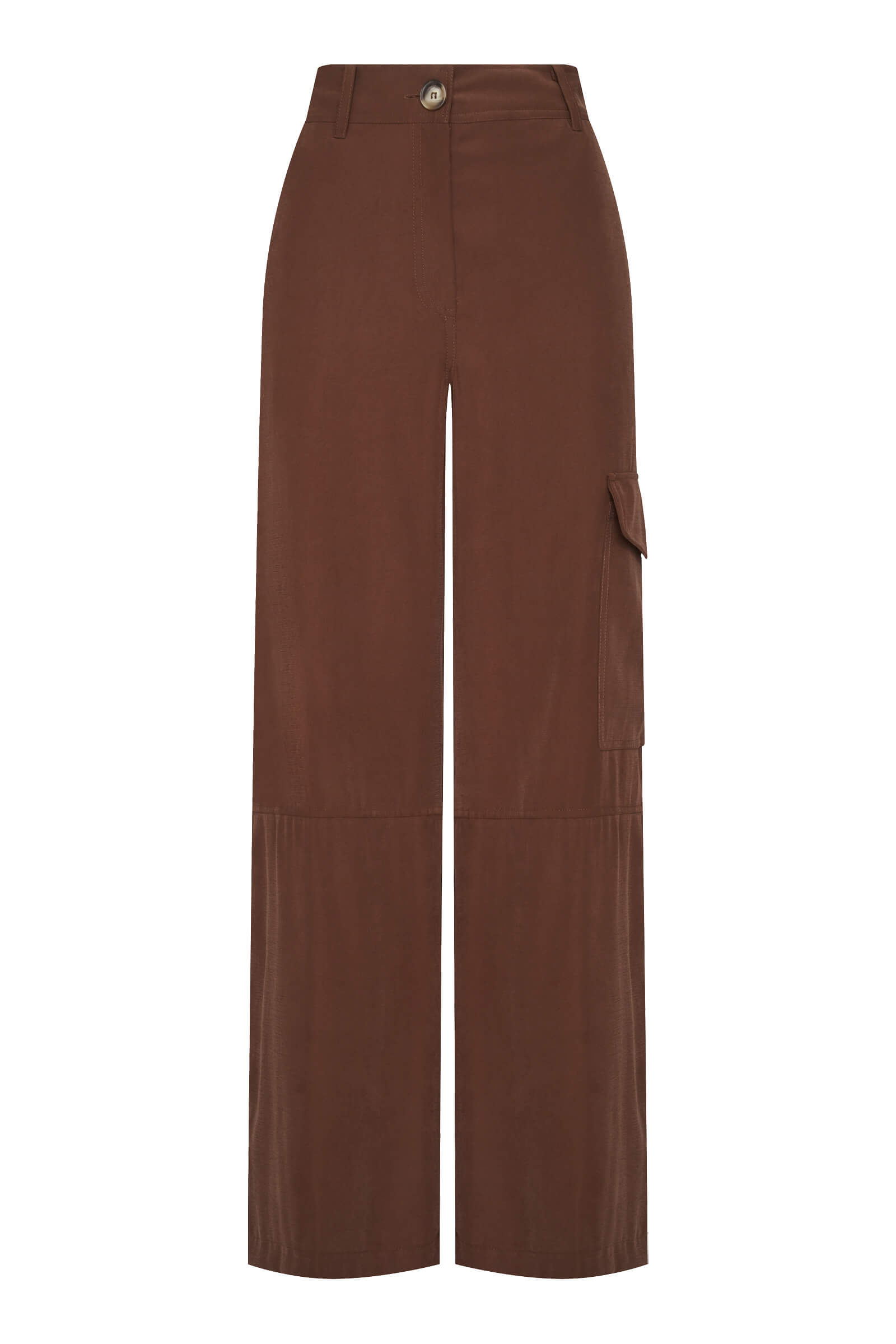 Широкие брюки с карманами Бренд Diana Gallesi