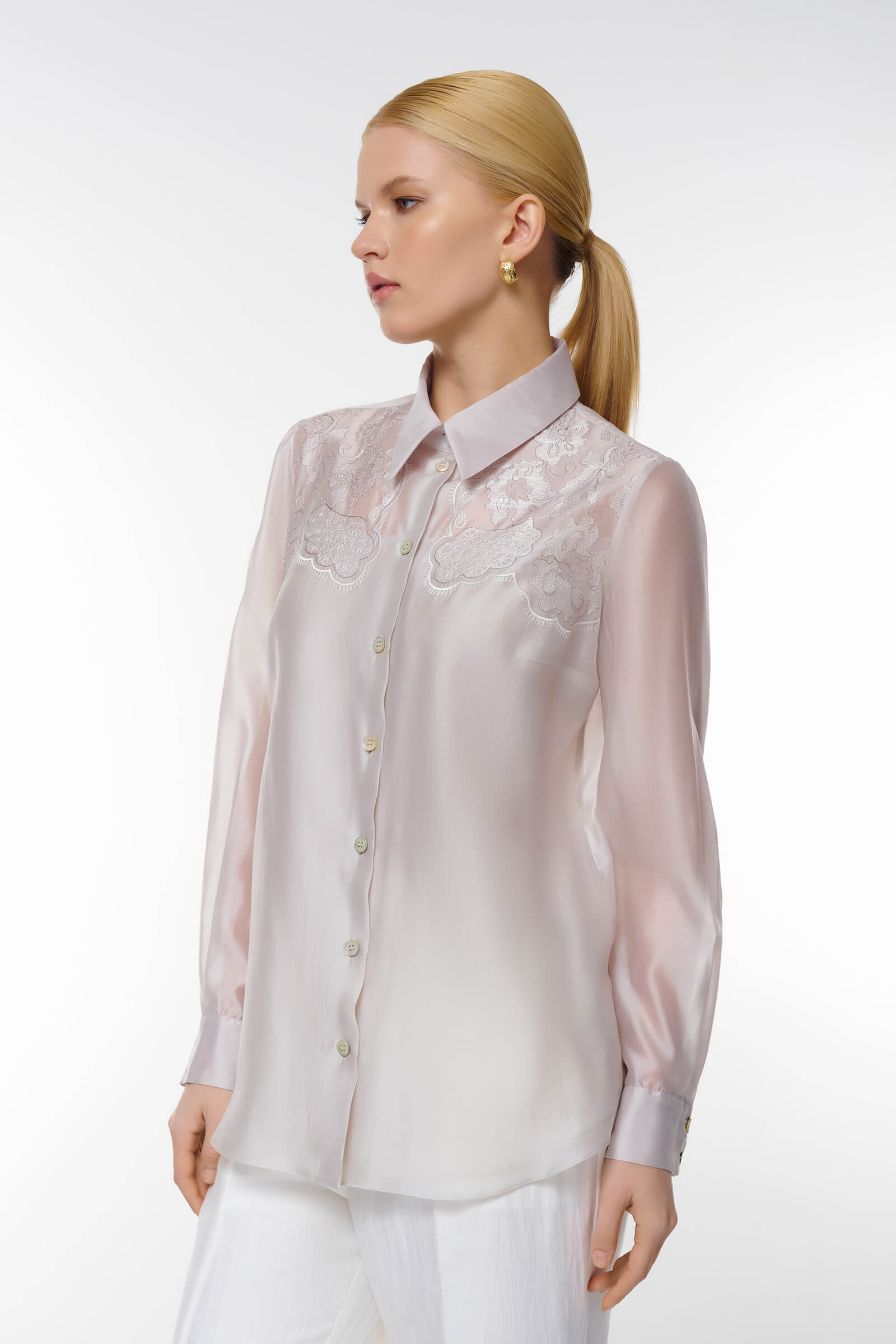 Блузка с вышивкой Бренд Caterina Leman