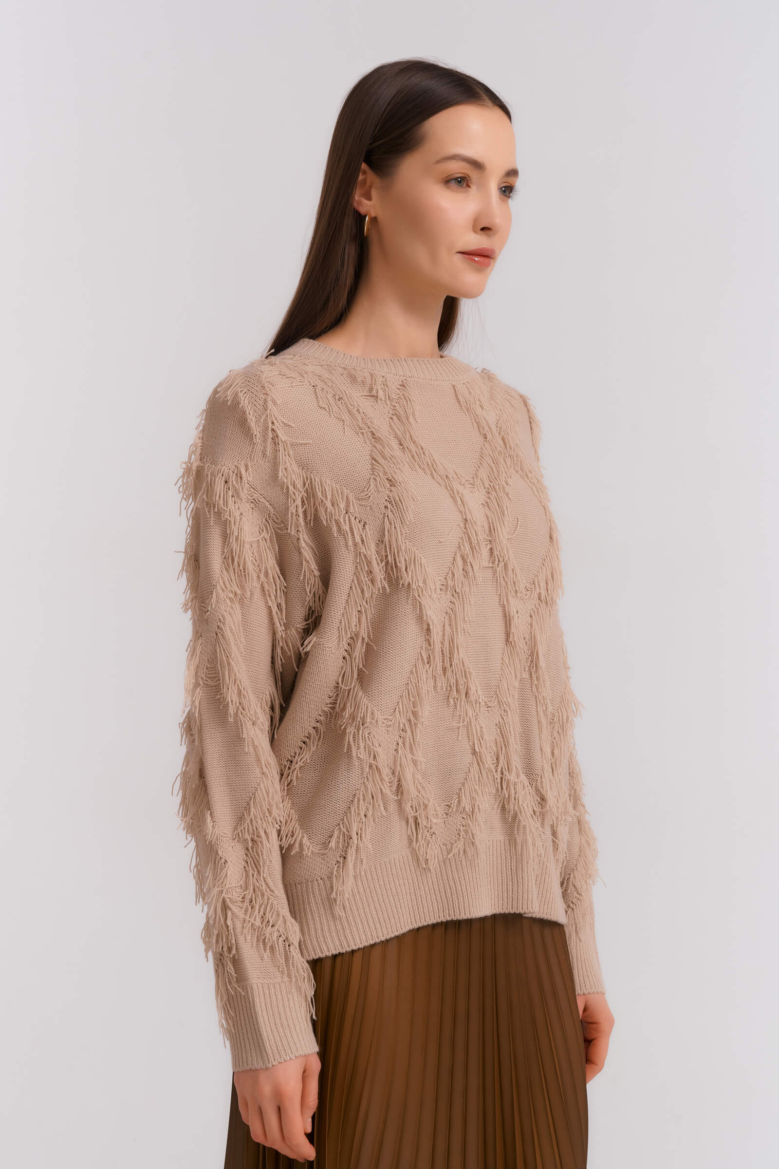 Джемпер с бахрамой Бренд Diana Gallesi