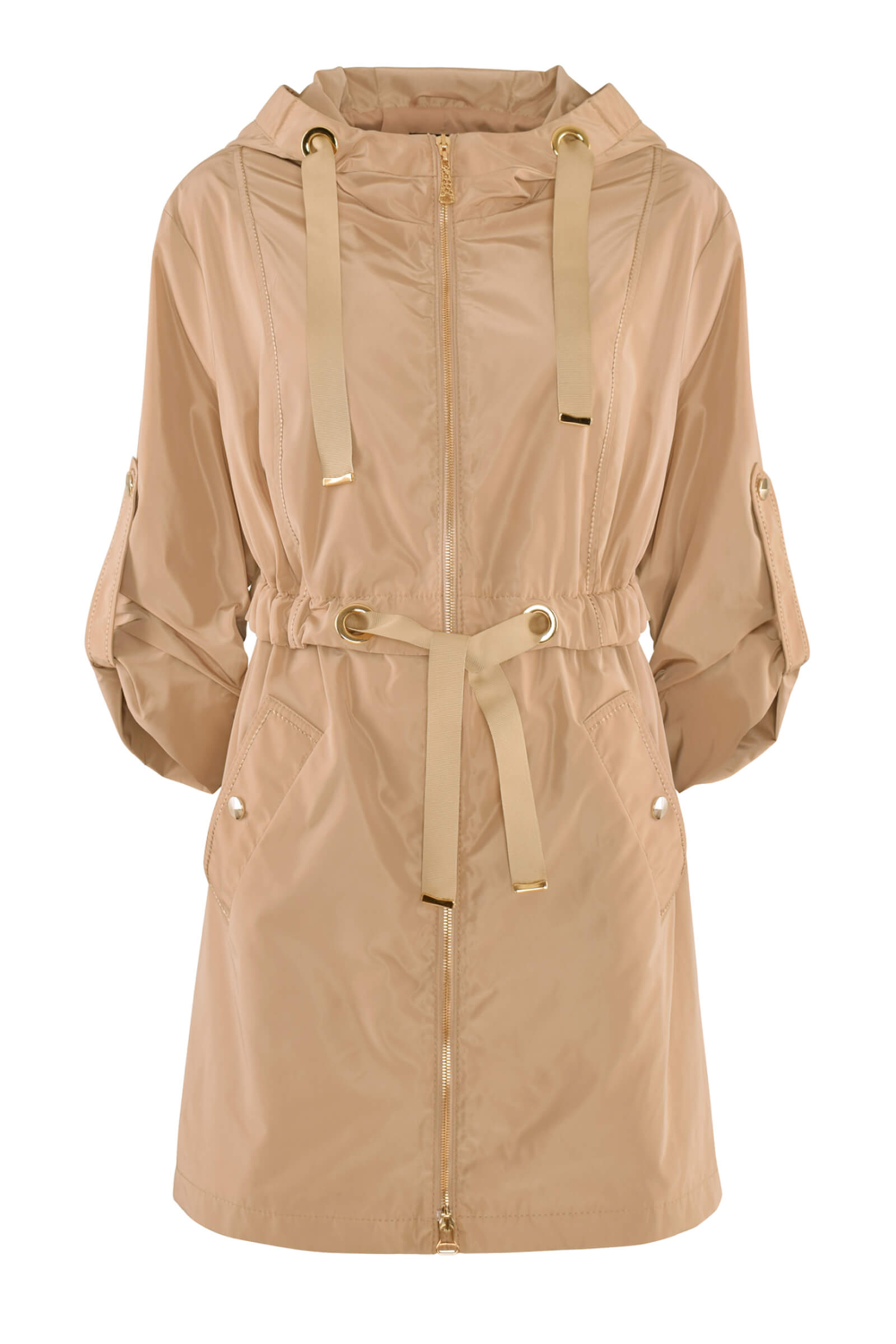 Удлиненная куртка с капюшоном Бренд Caterina Leman