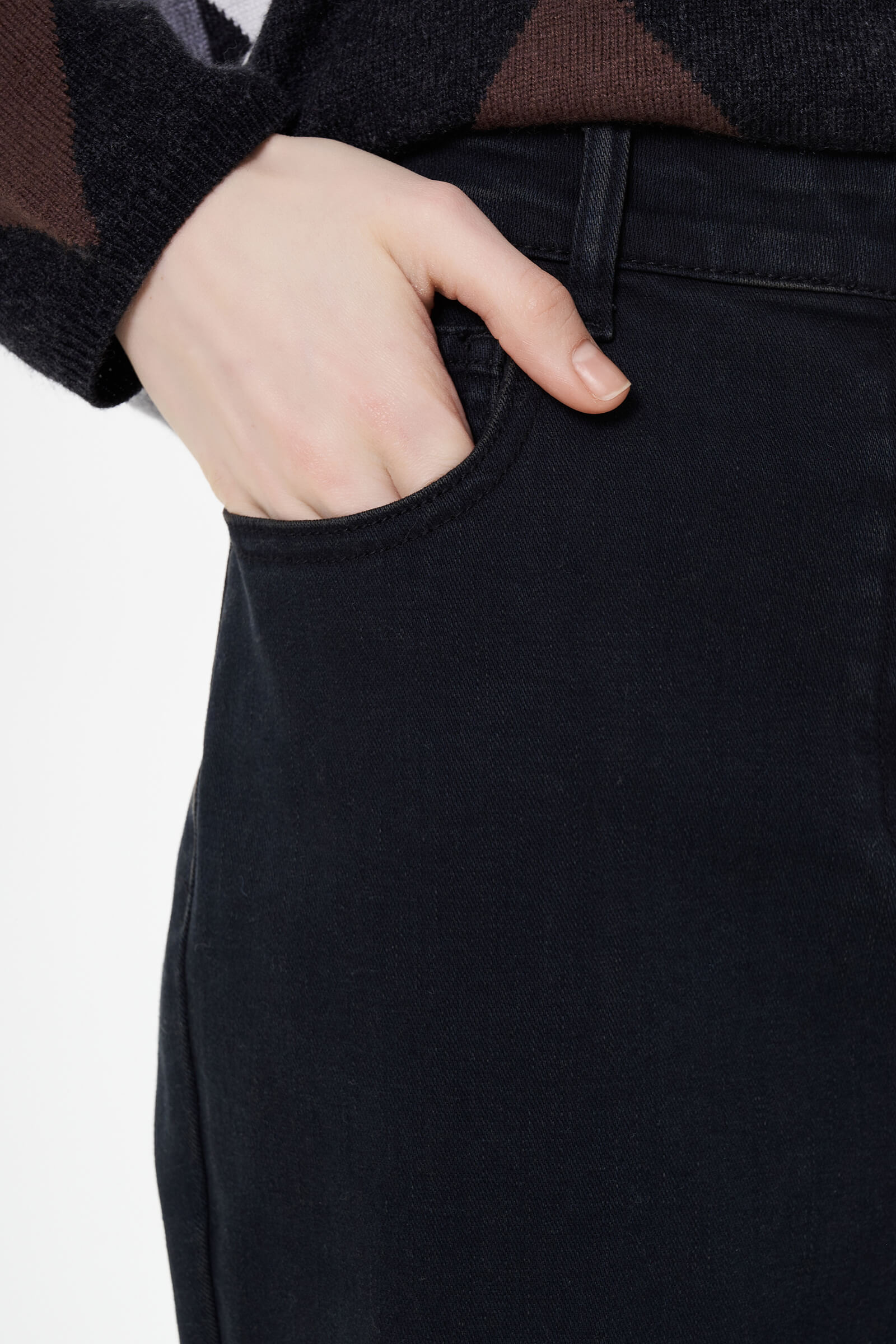 Джинсы с высокой посадкой Бренд Luisa Viola