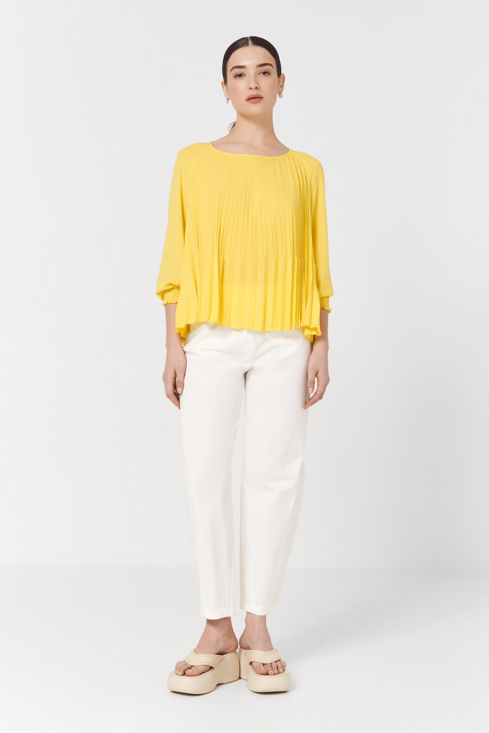 Блузка плиссированная Бренд Caterina Leman