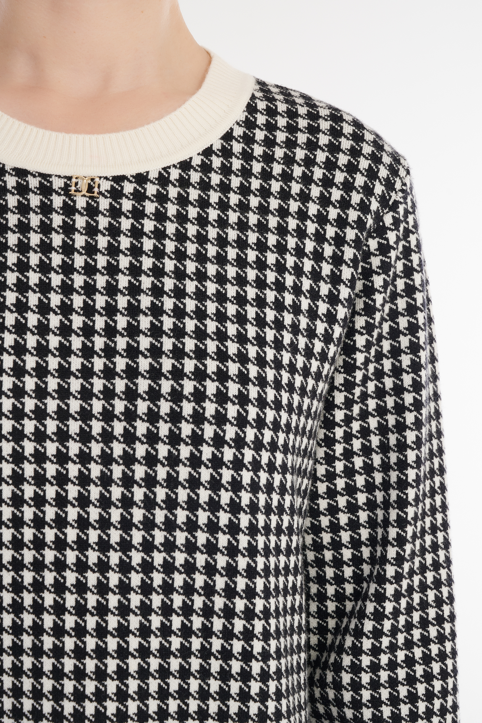 Трикотажное платье с принтом Бренд Daniela Drei