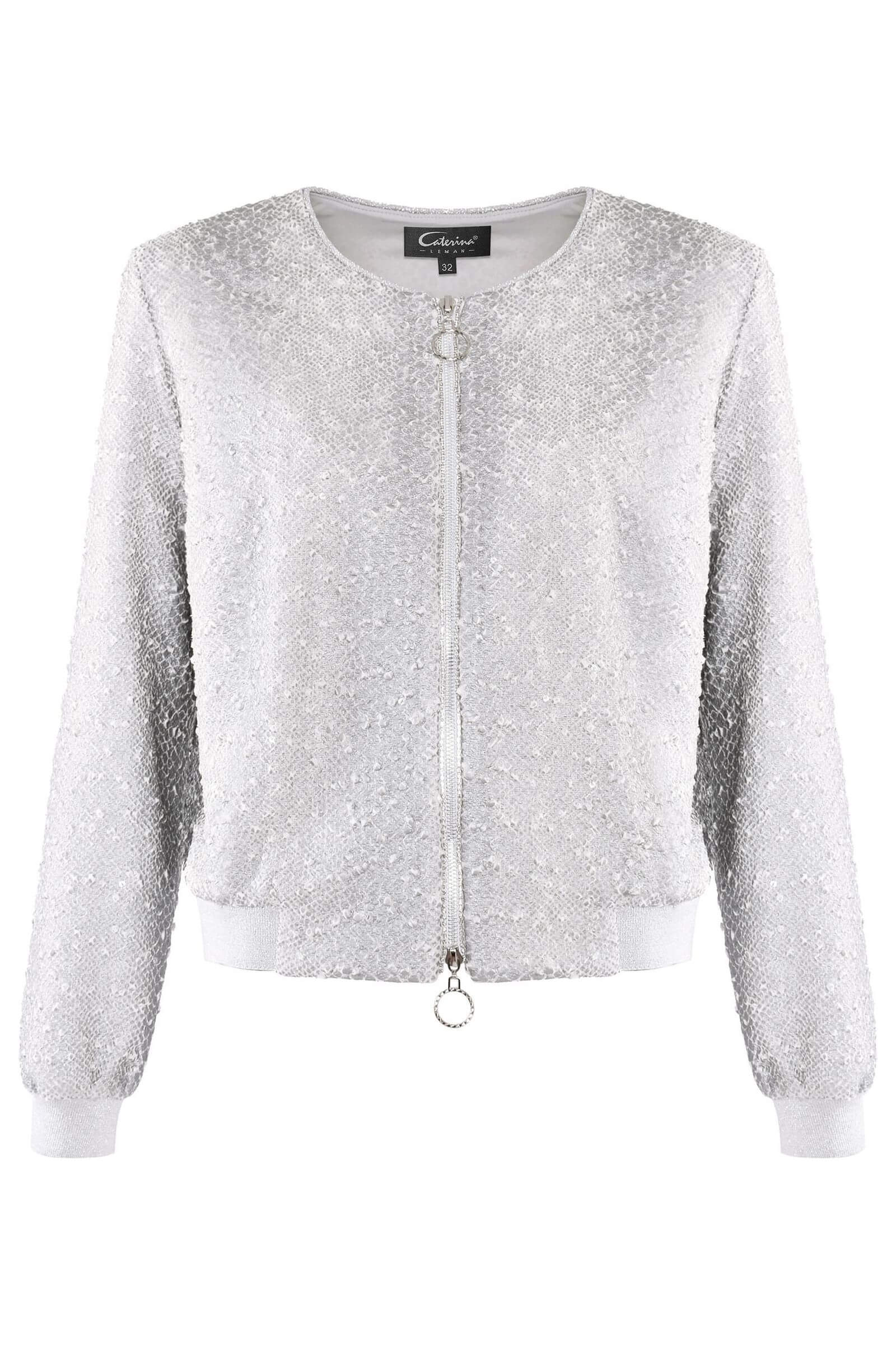 Фактурный бомбер Бренд Caterina Leman
