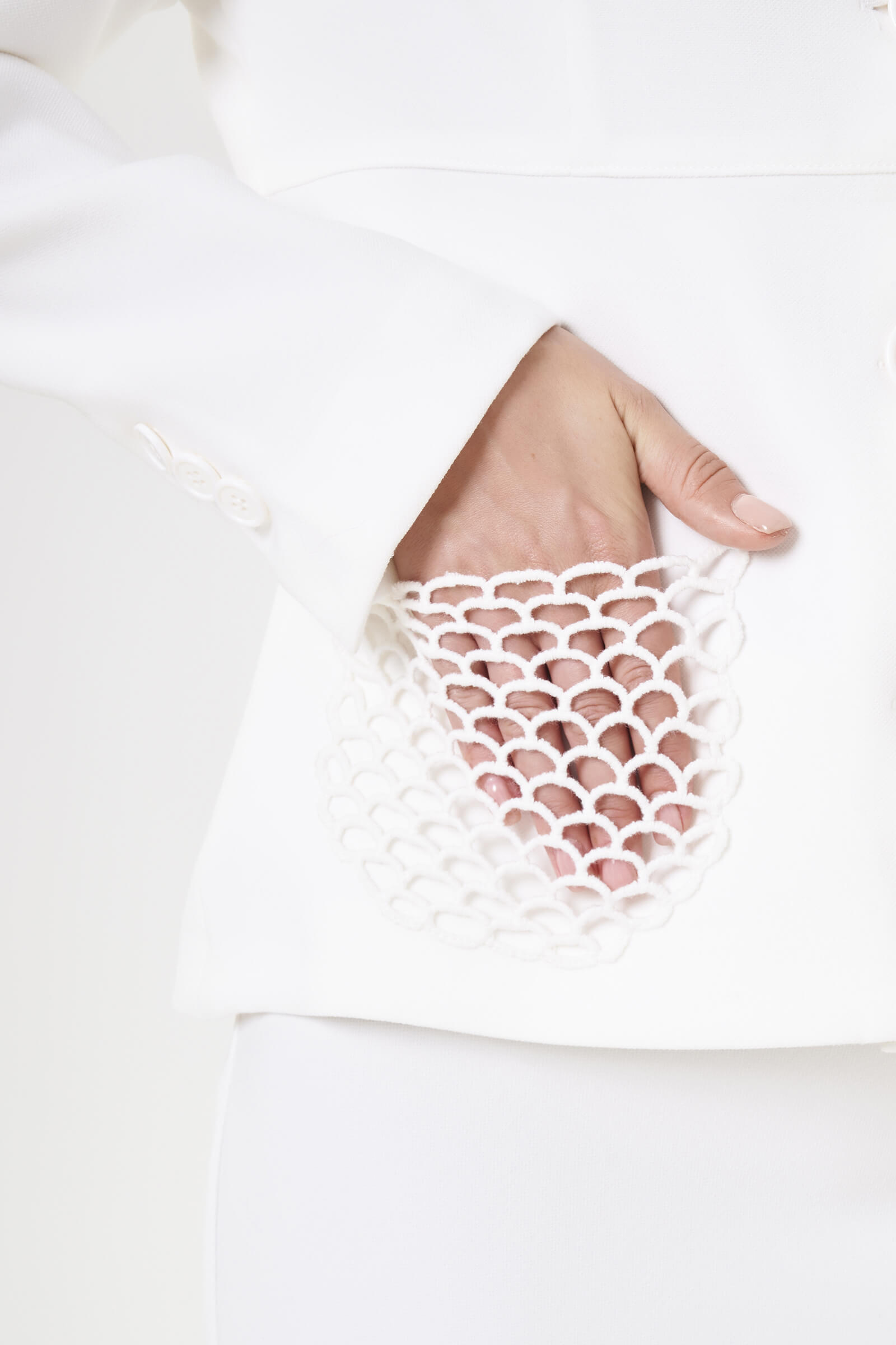 Однобортный пиджак из смесовой вискозы Бренд Milva Mi