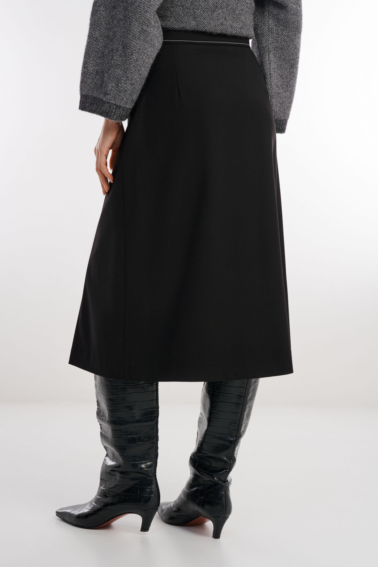 Юбка с декоративной тесьмой Бренд Caterina Leman