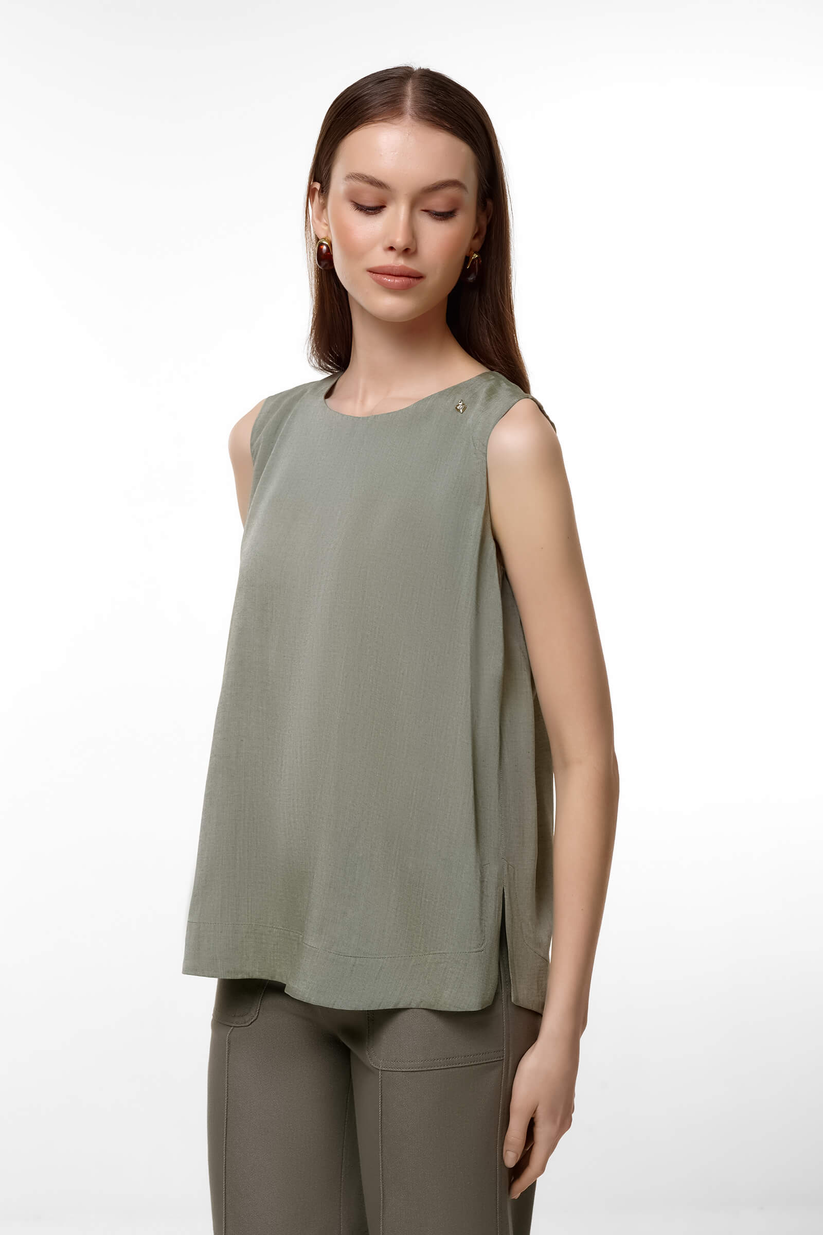 Топ из поливискозы Бренд Caterina Leman