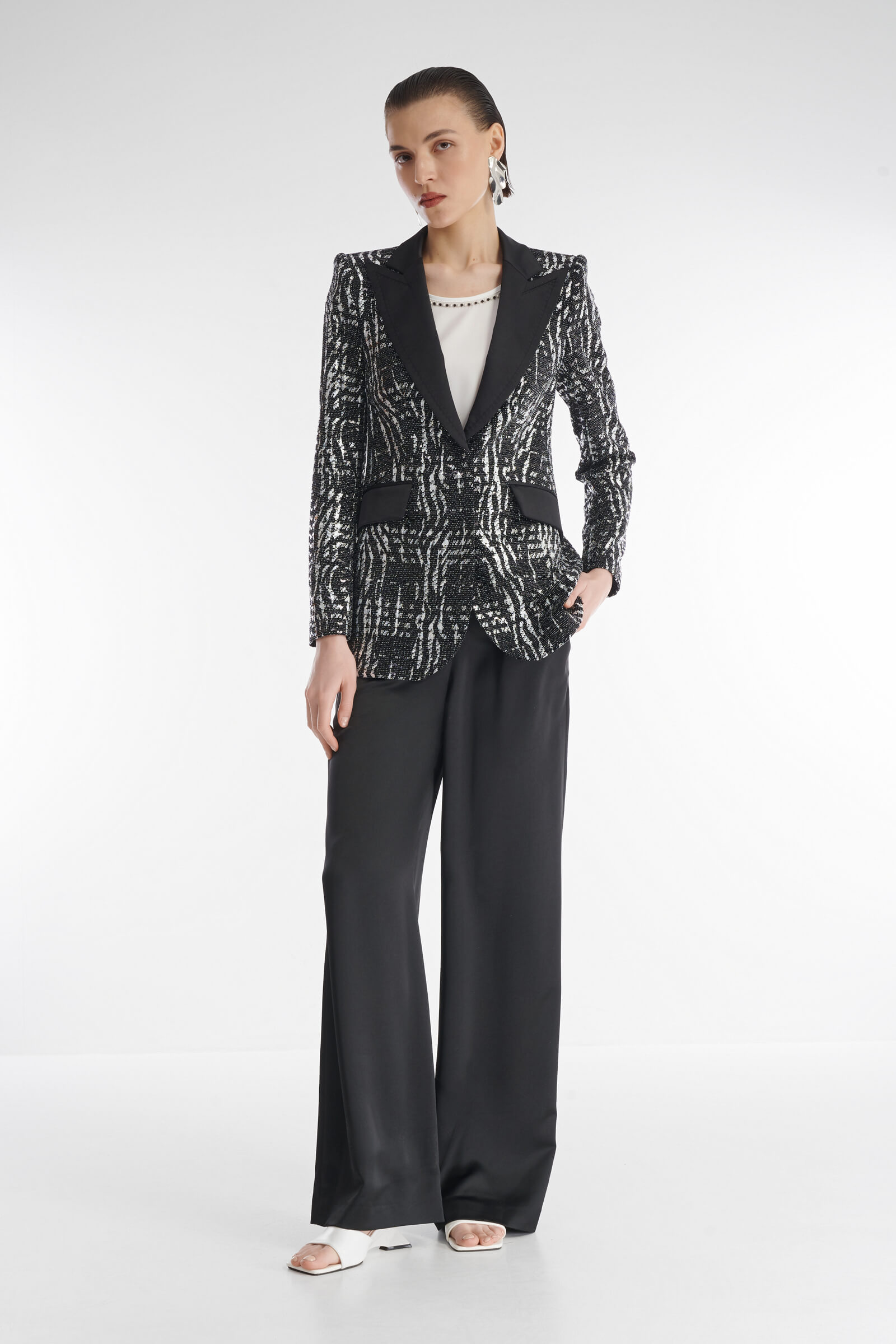 Пиджак с пайетками Бренд Caterina Leman