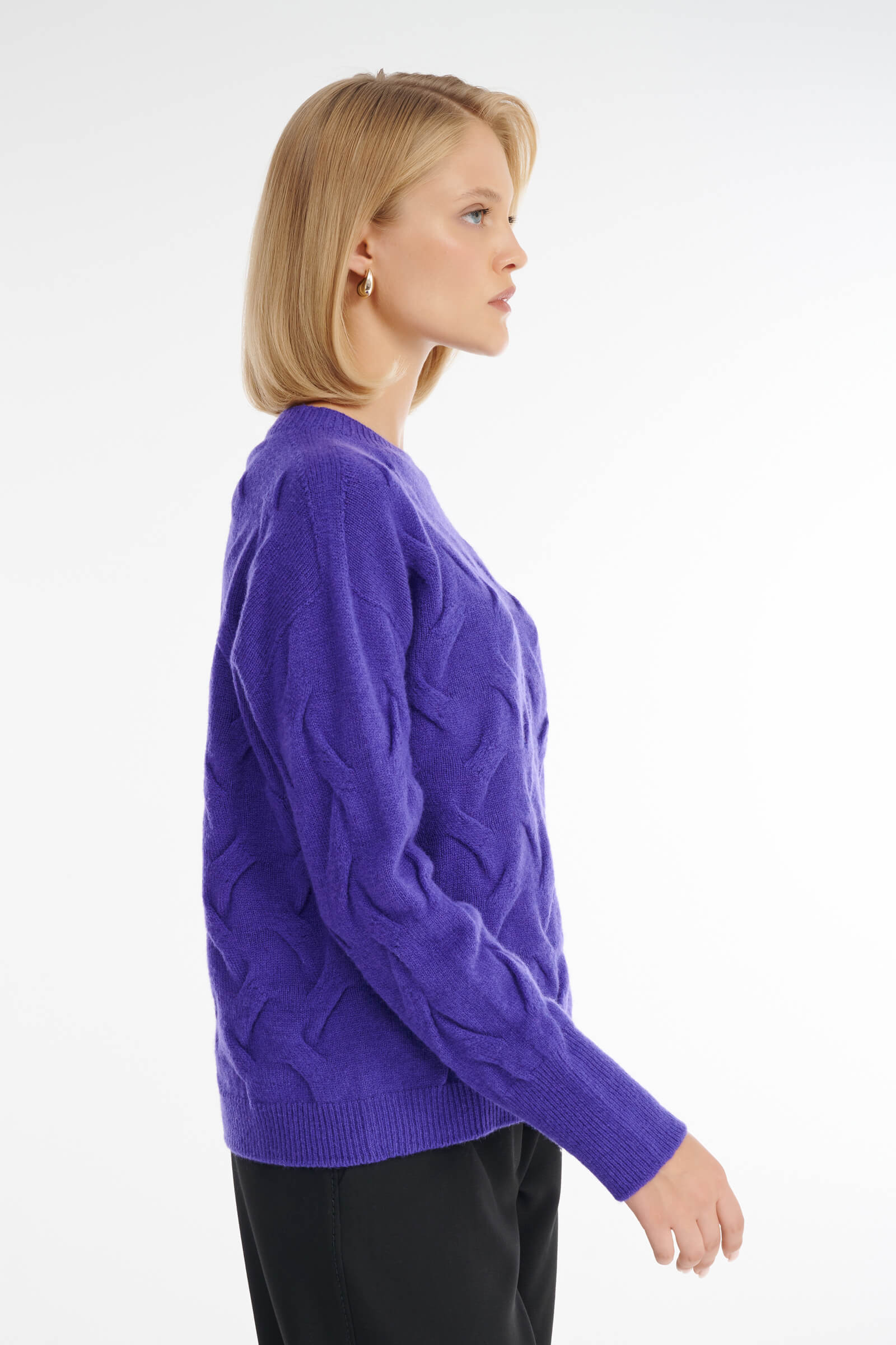 Джемпер из шерсти и кашемира Бренд Caterina Leman