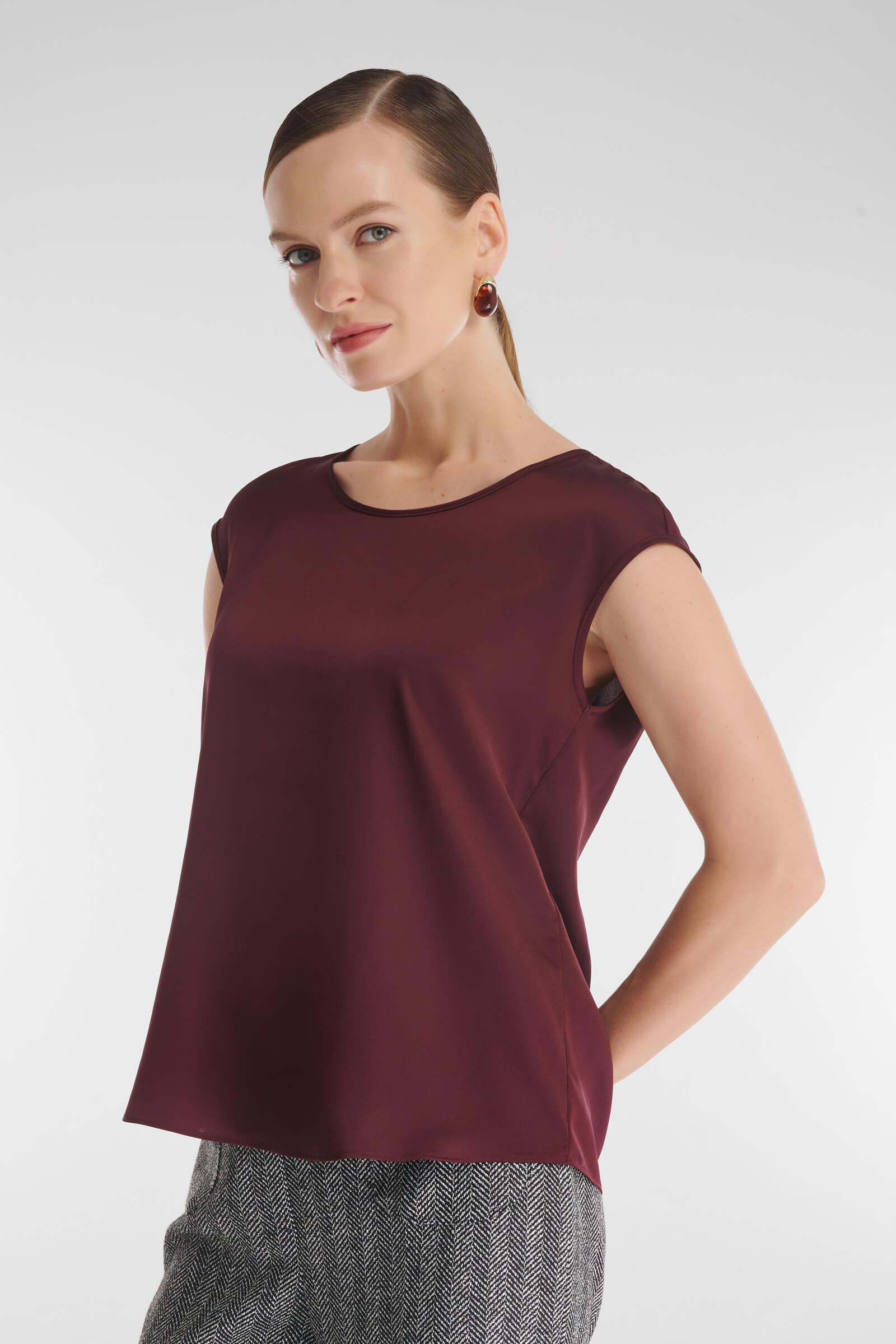 Топ из поливискозы Бренд Caterina Leman