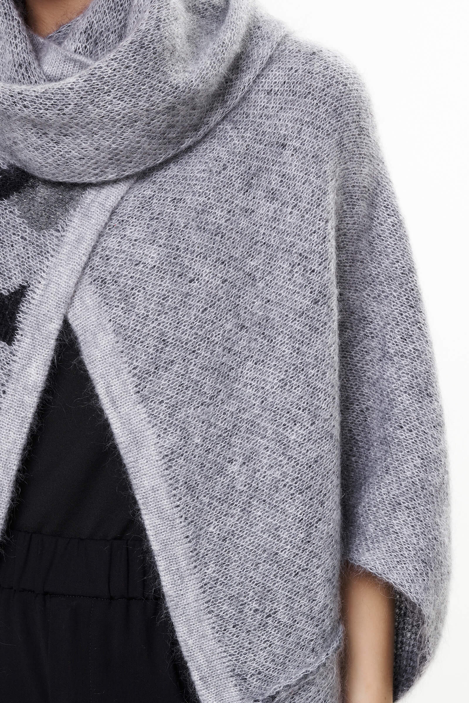 Кардиган из мохера и шерсти Бренд Sarah Pacini