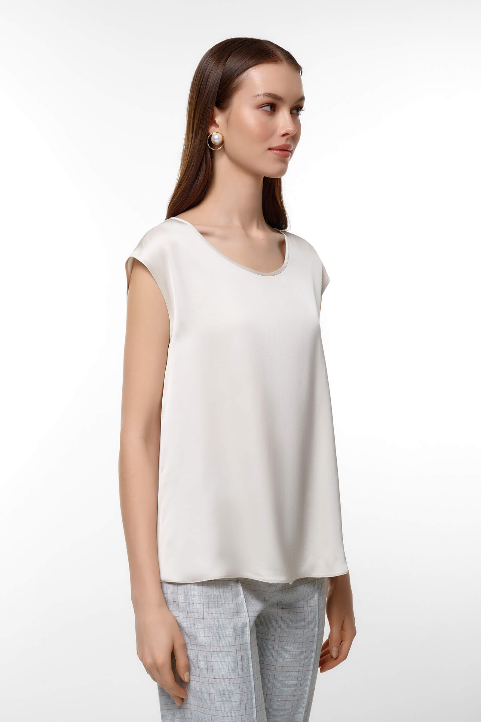 Топ из поливискозы Бренд Caterina Leman