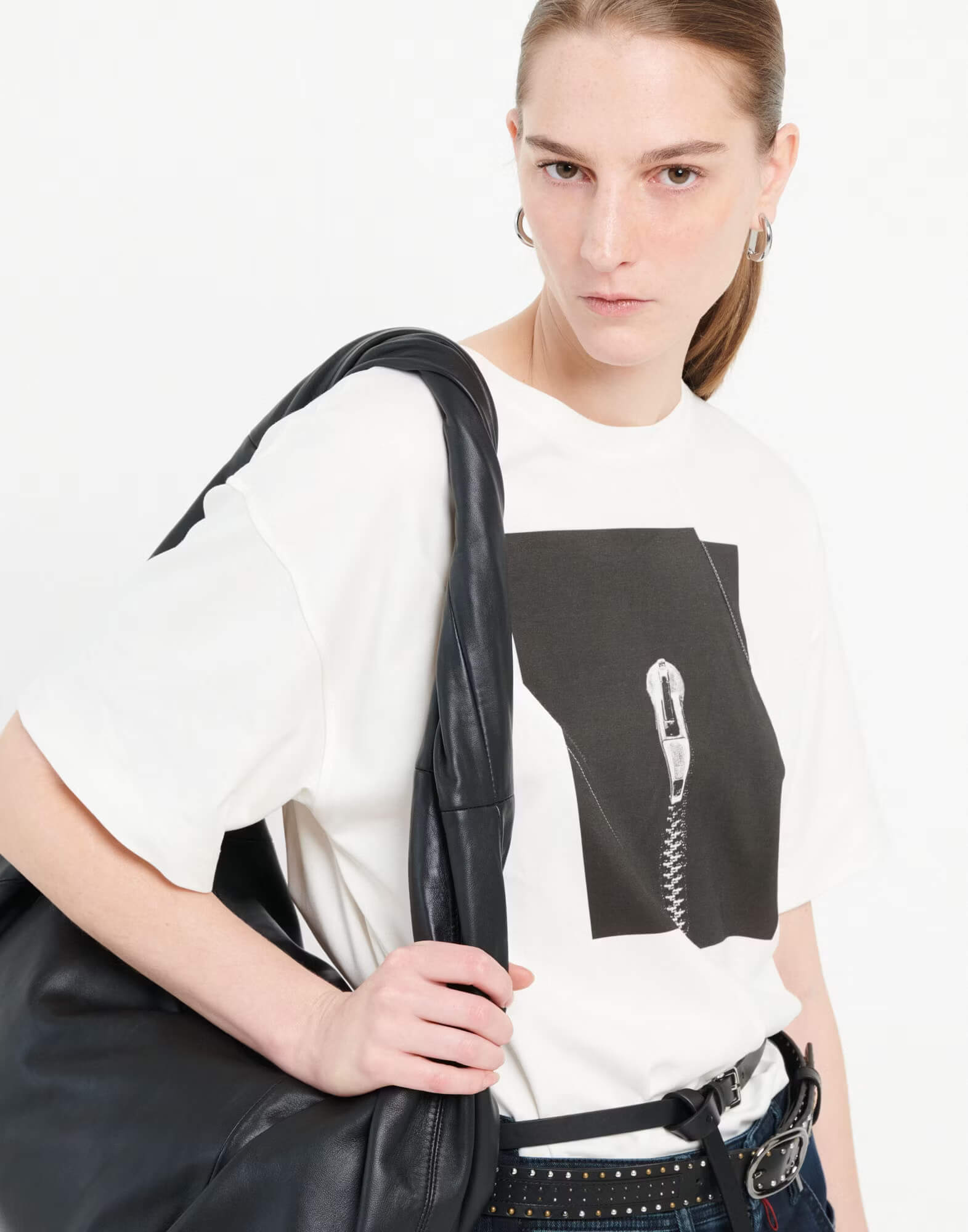 Футболка с принтом Бренд High