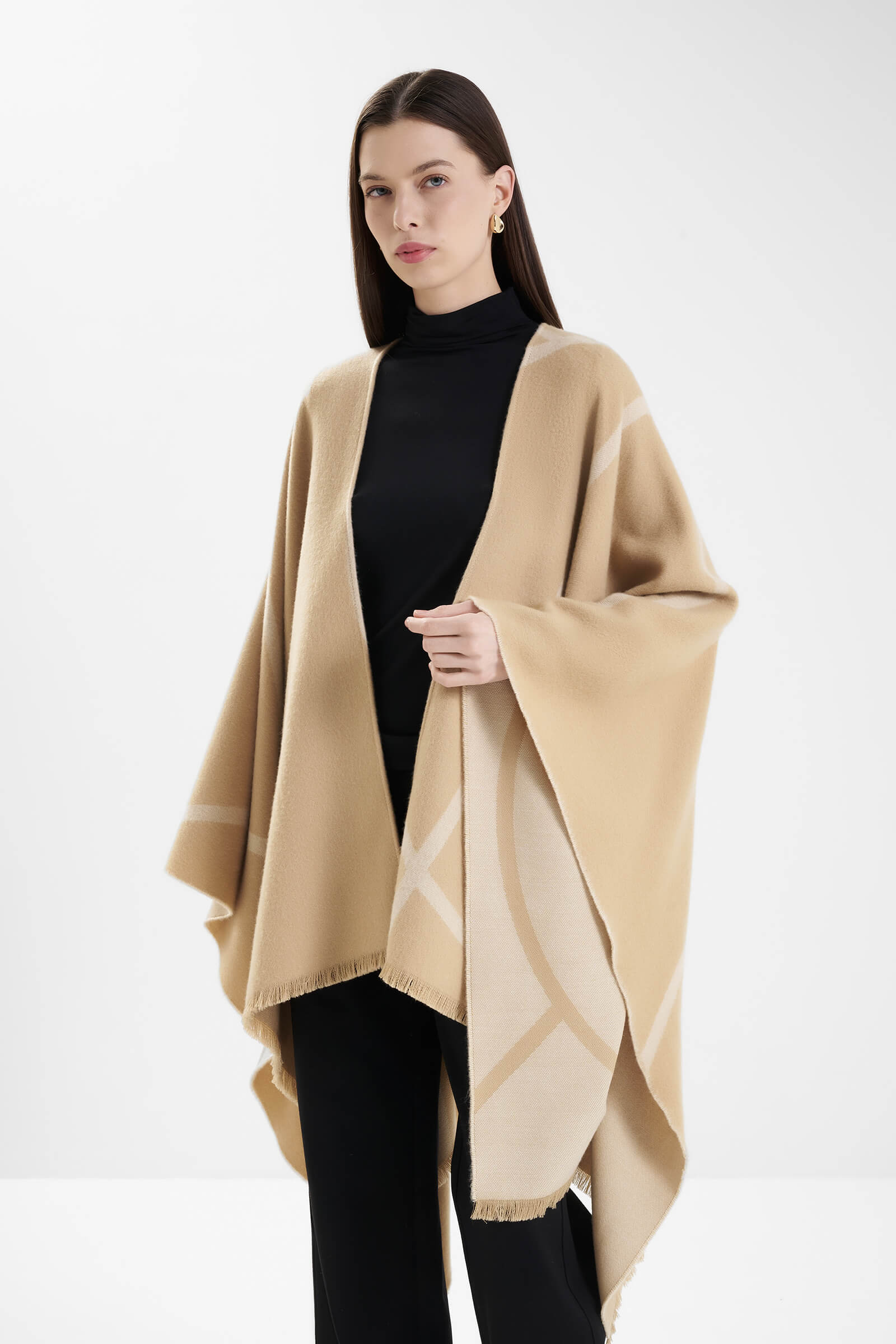 Палантин из 100% шерсти Бренд MM