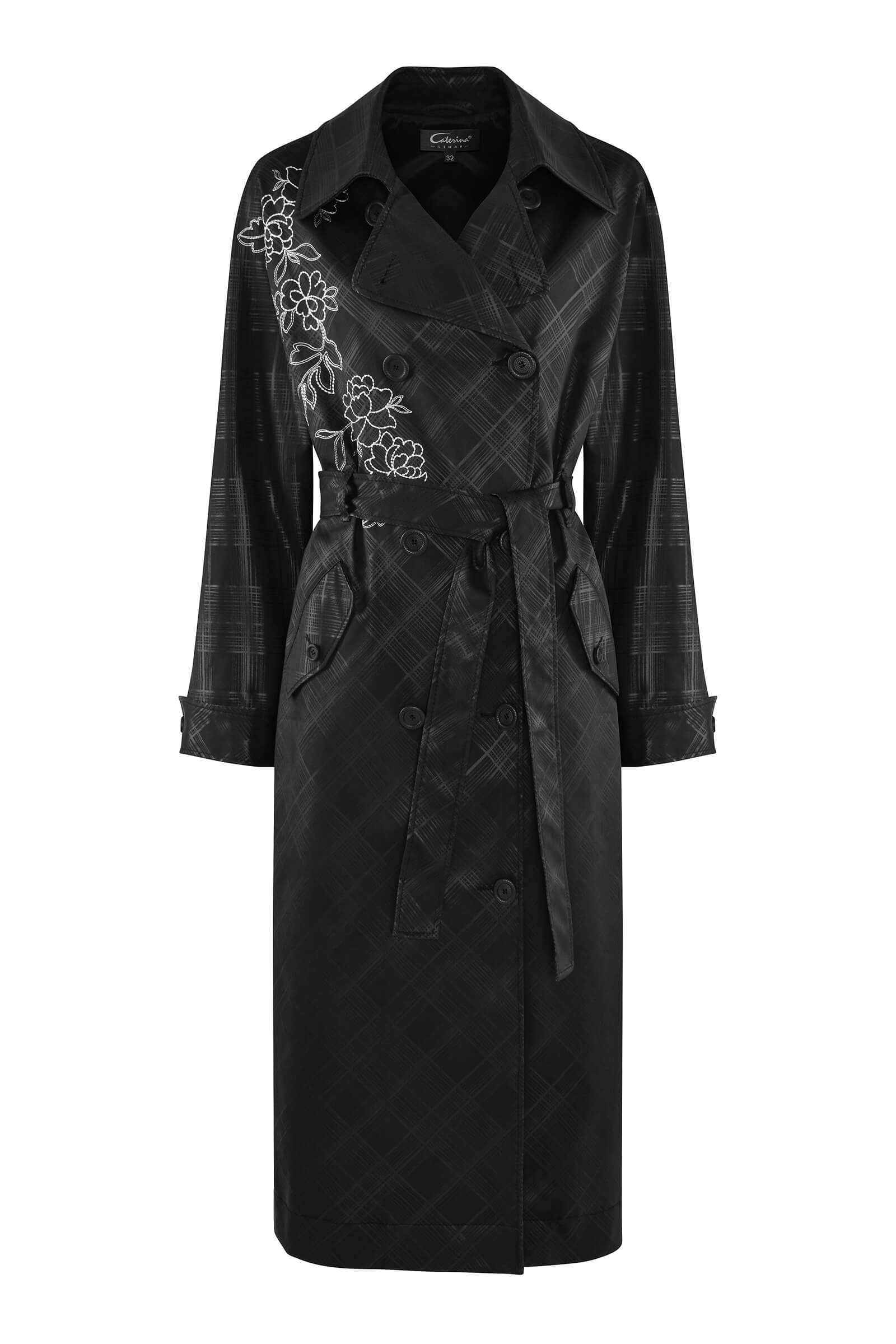 Плащ с цветочным узором Бренд Caterina Leman