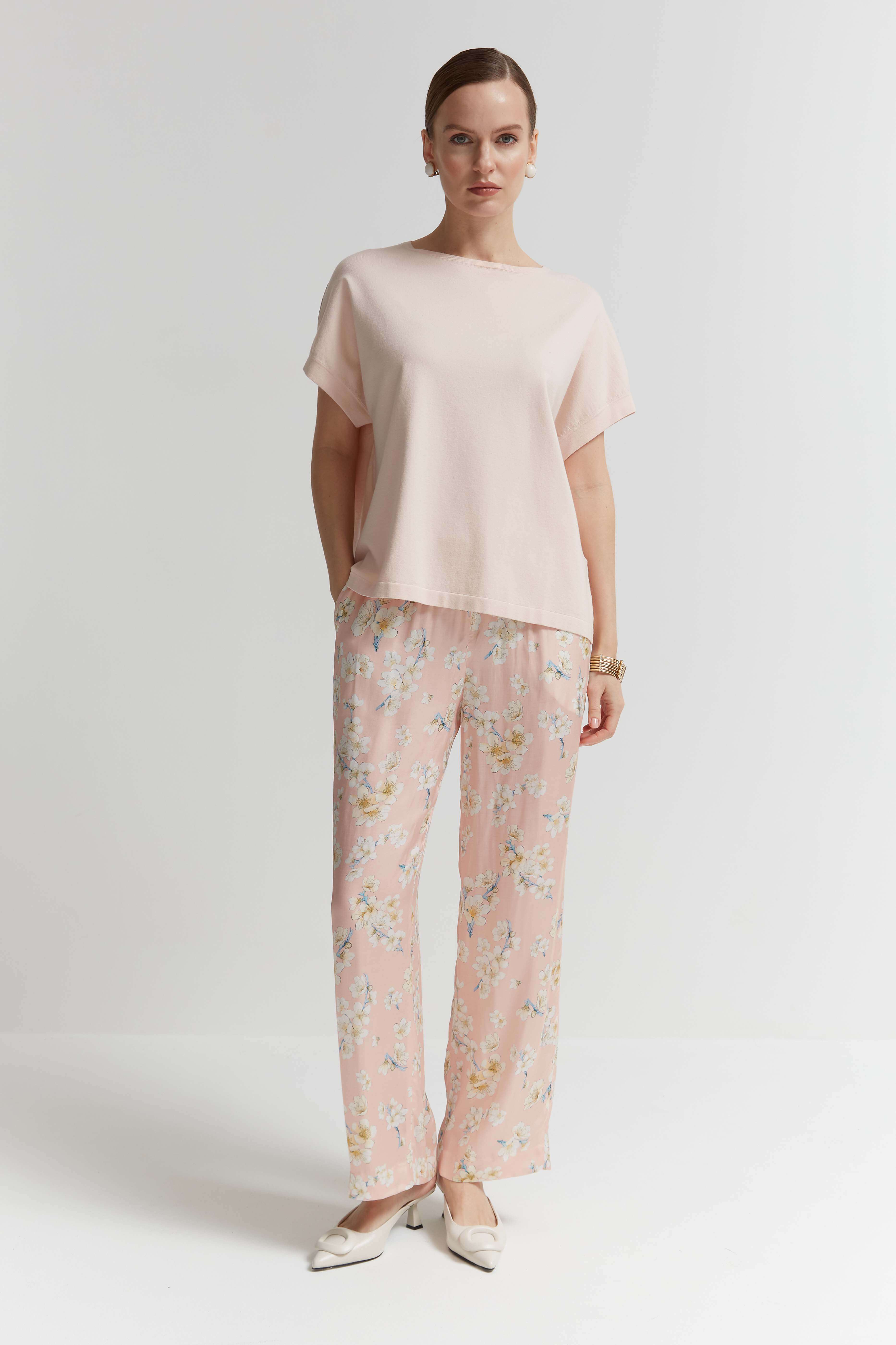 Прямые брюки на резинке Бренд Rocco Ragni