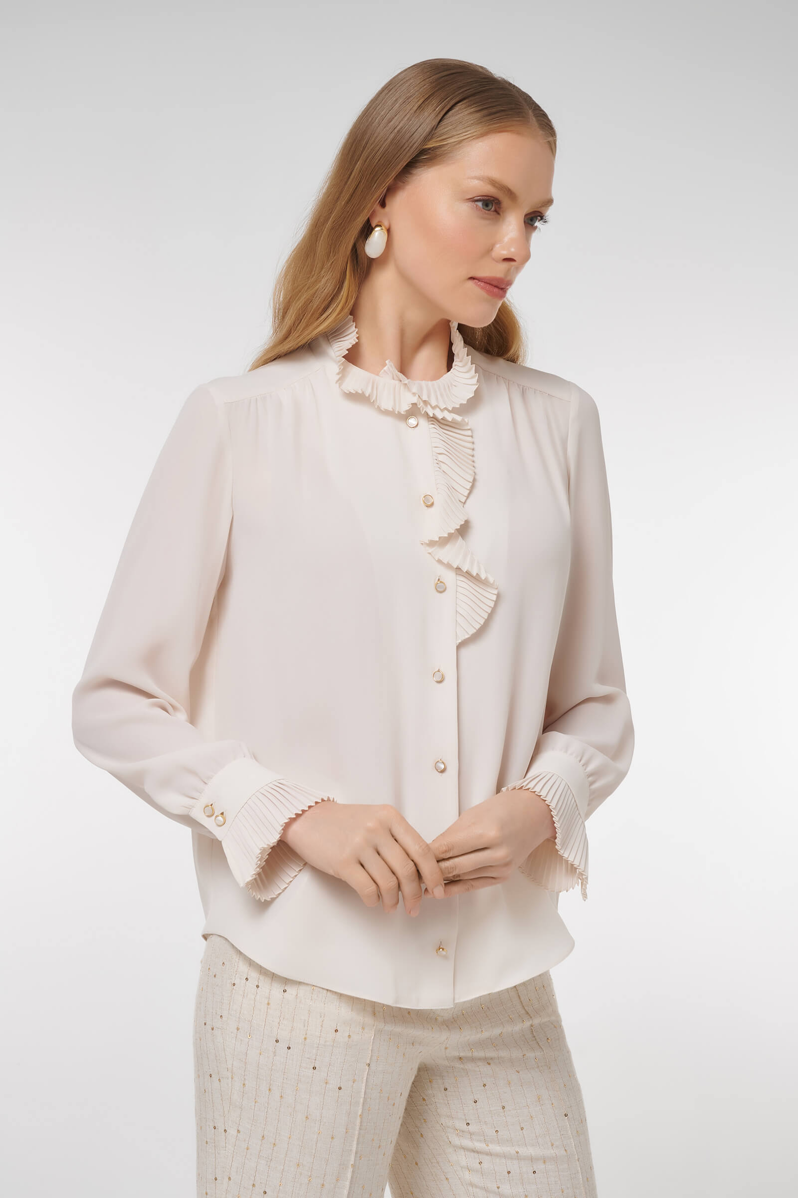 Рубашка с длинным рукавом Бренд Caterina Leman