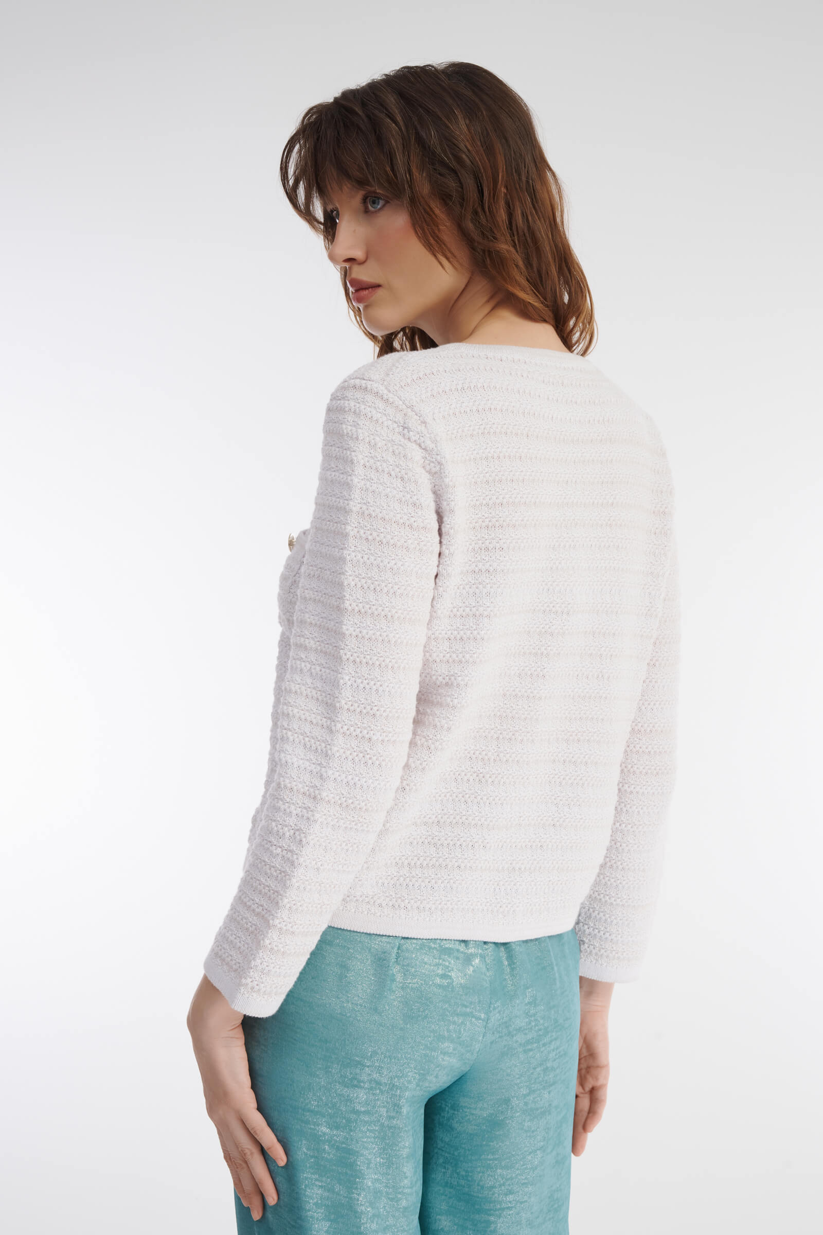 Кардиган с накладными карманами Бренд Caterina Leman