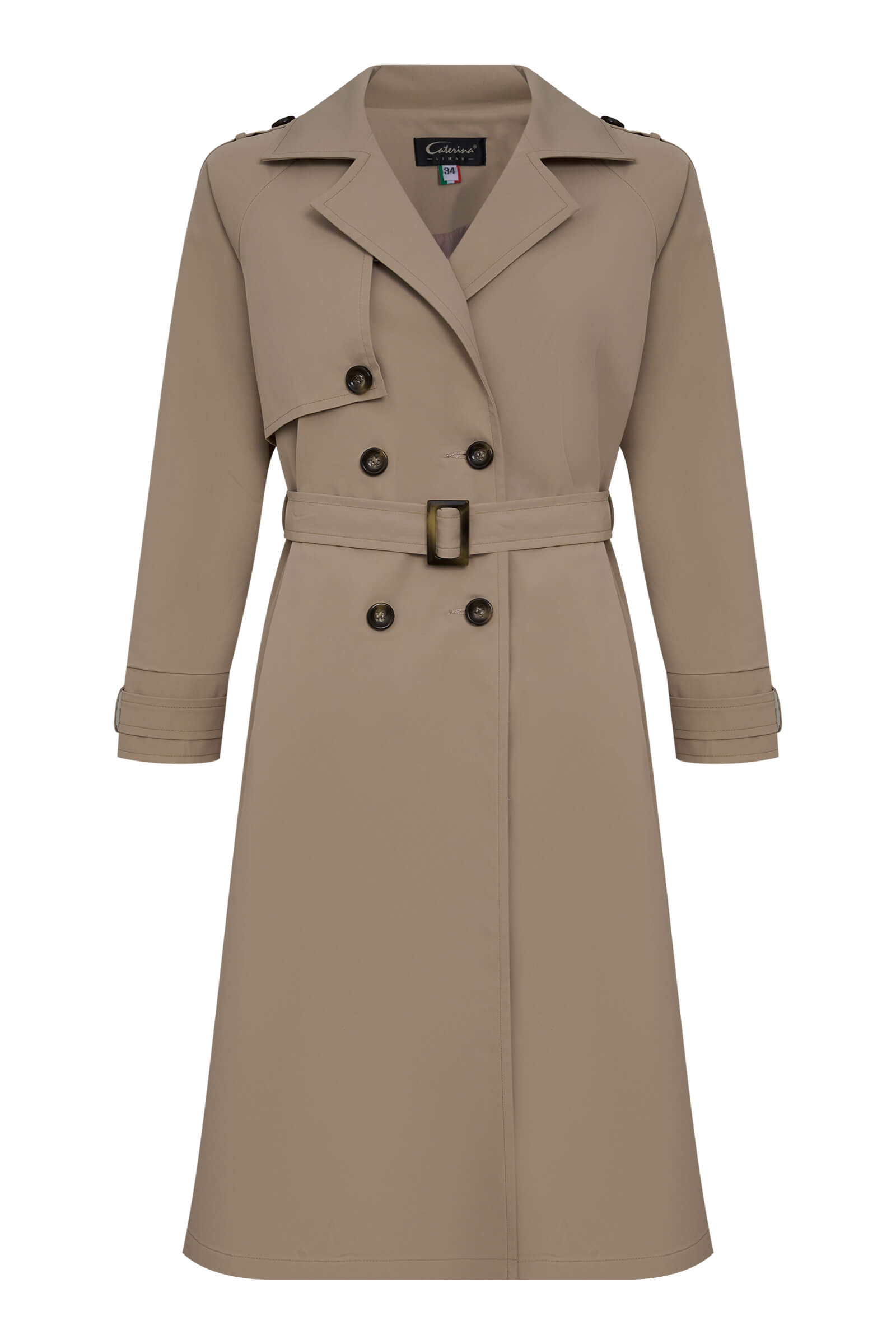Классический тренч с поясом Бренд Caterina Leman