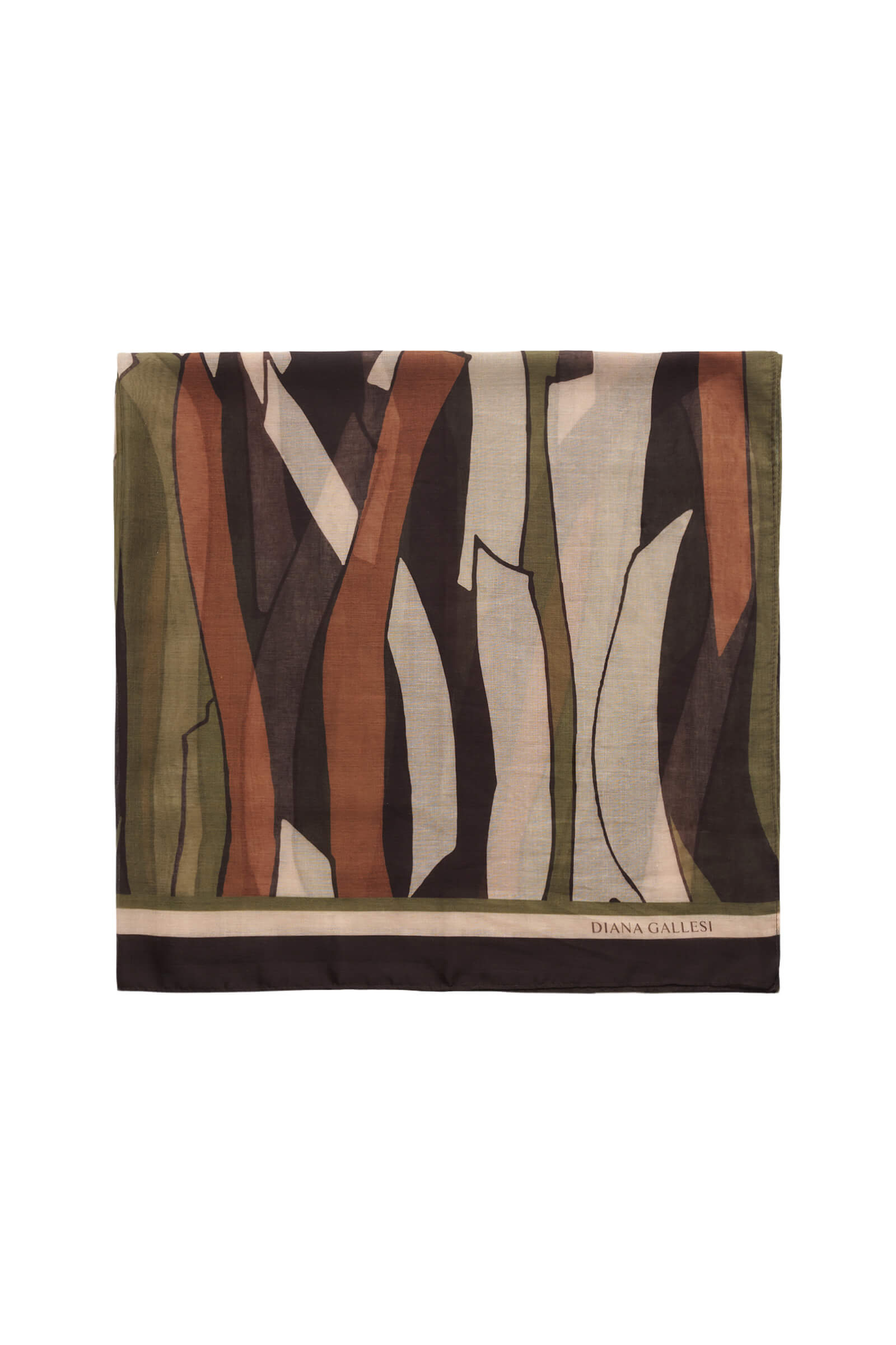 Палантин с цветочным принтом Бренд Diana Gallesi