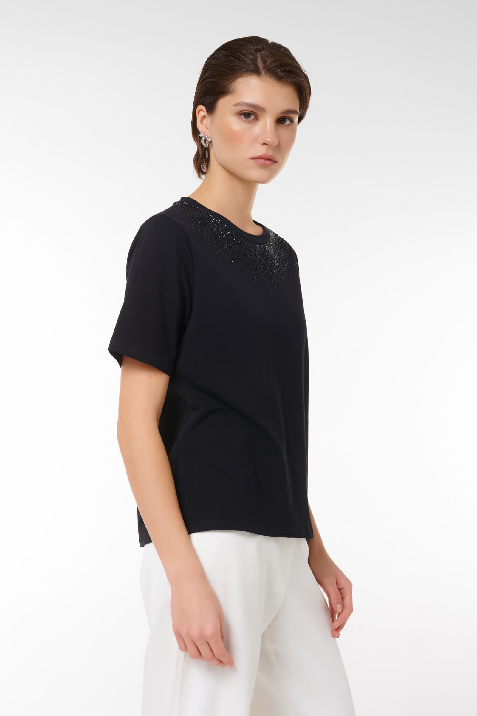 Джемпер со стразами Бренд Caterina Leman