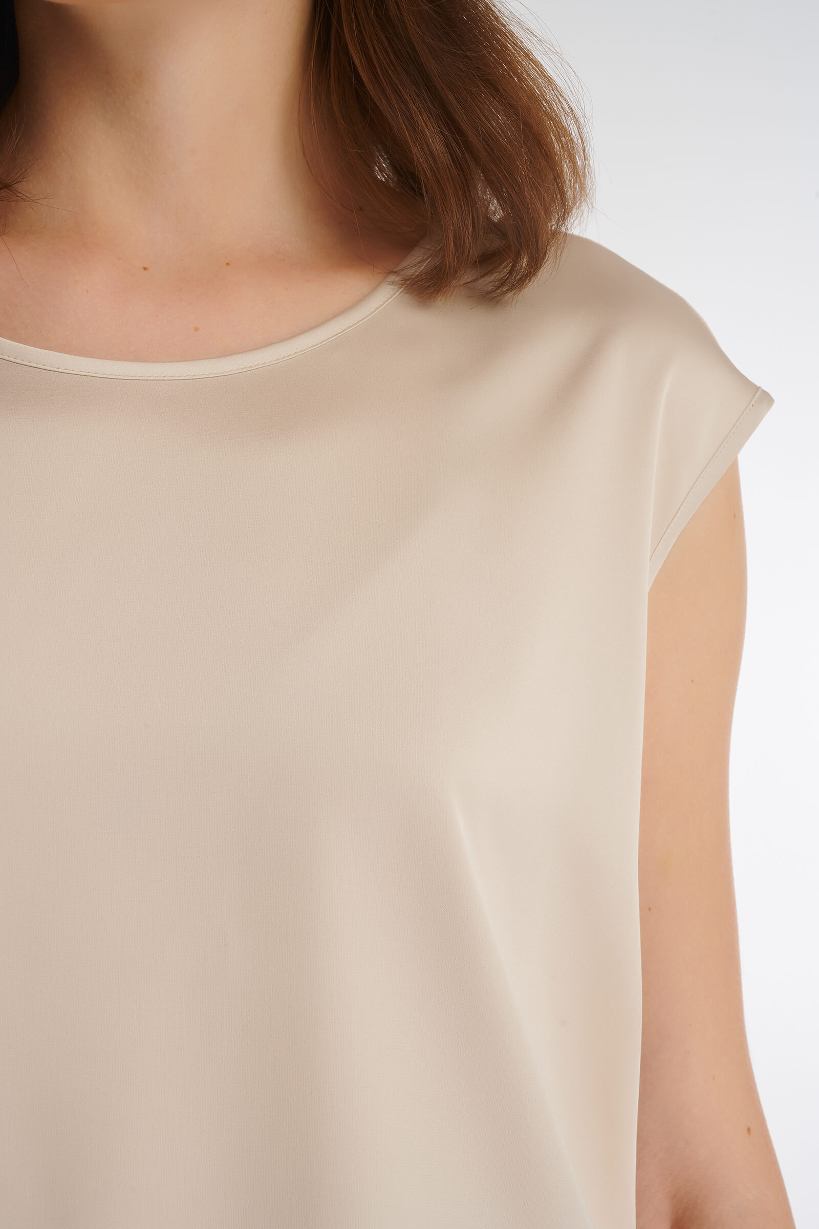 Топ с ультракоротким рукавом Бренд Caterina Leman