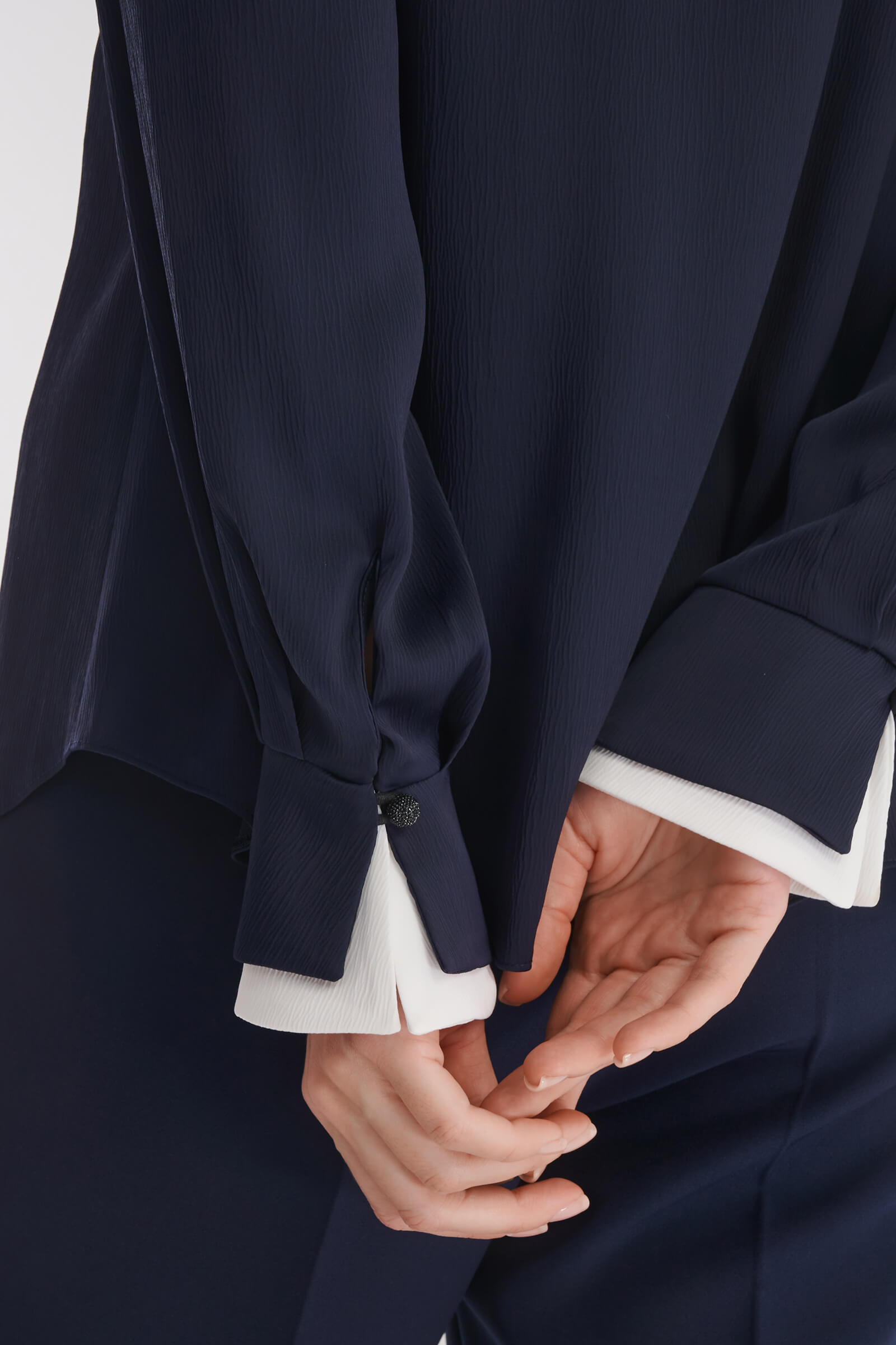 Рубашка из жатой ткани Бренд Caterina Leman