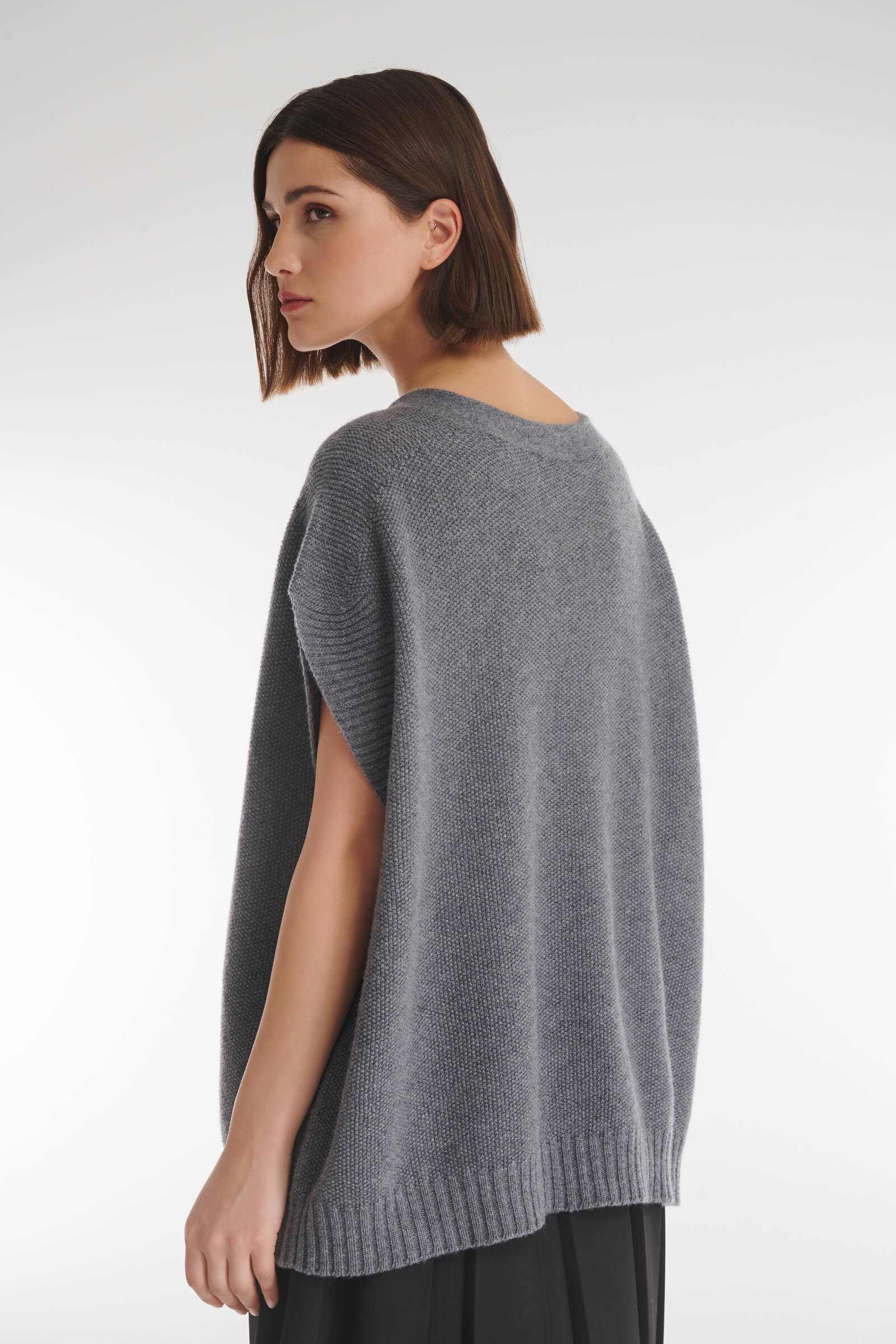 Жилет из шерсти и кашемира Бренд Caterina Leman