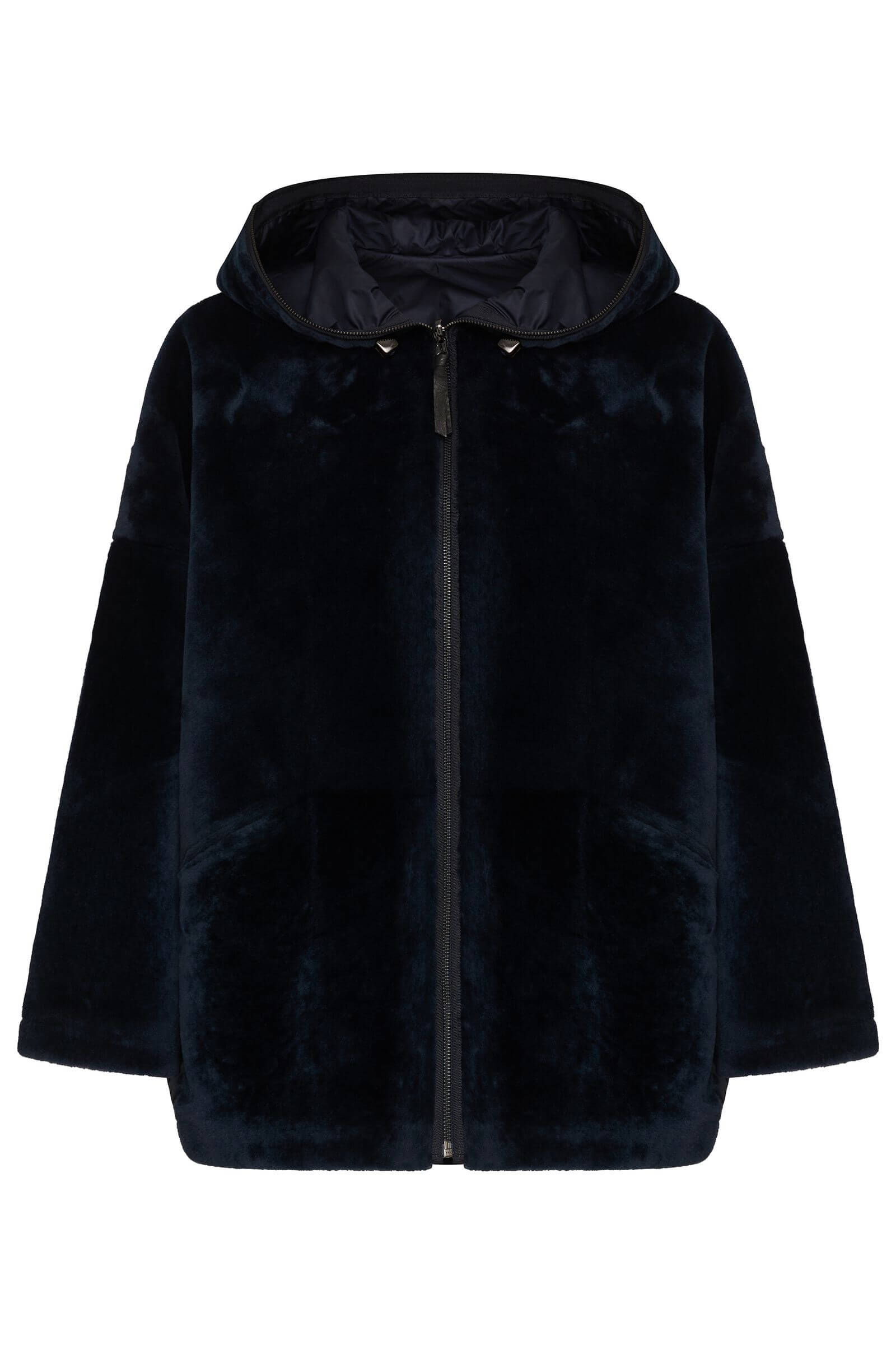 Комбинированная двусторонняя дубленка Бренд Caterina Leman