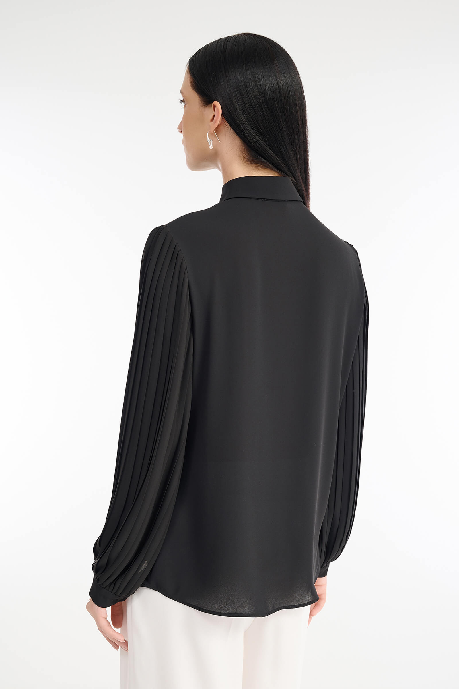 Рубашка с плиссировкой Бренд Diana Gallesi