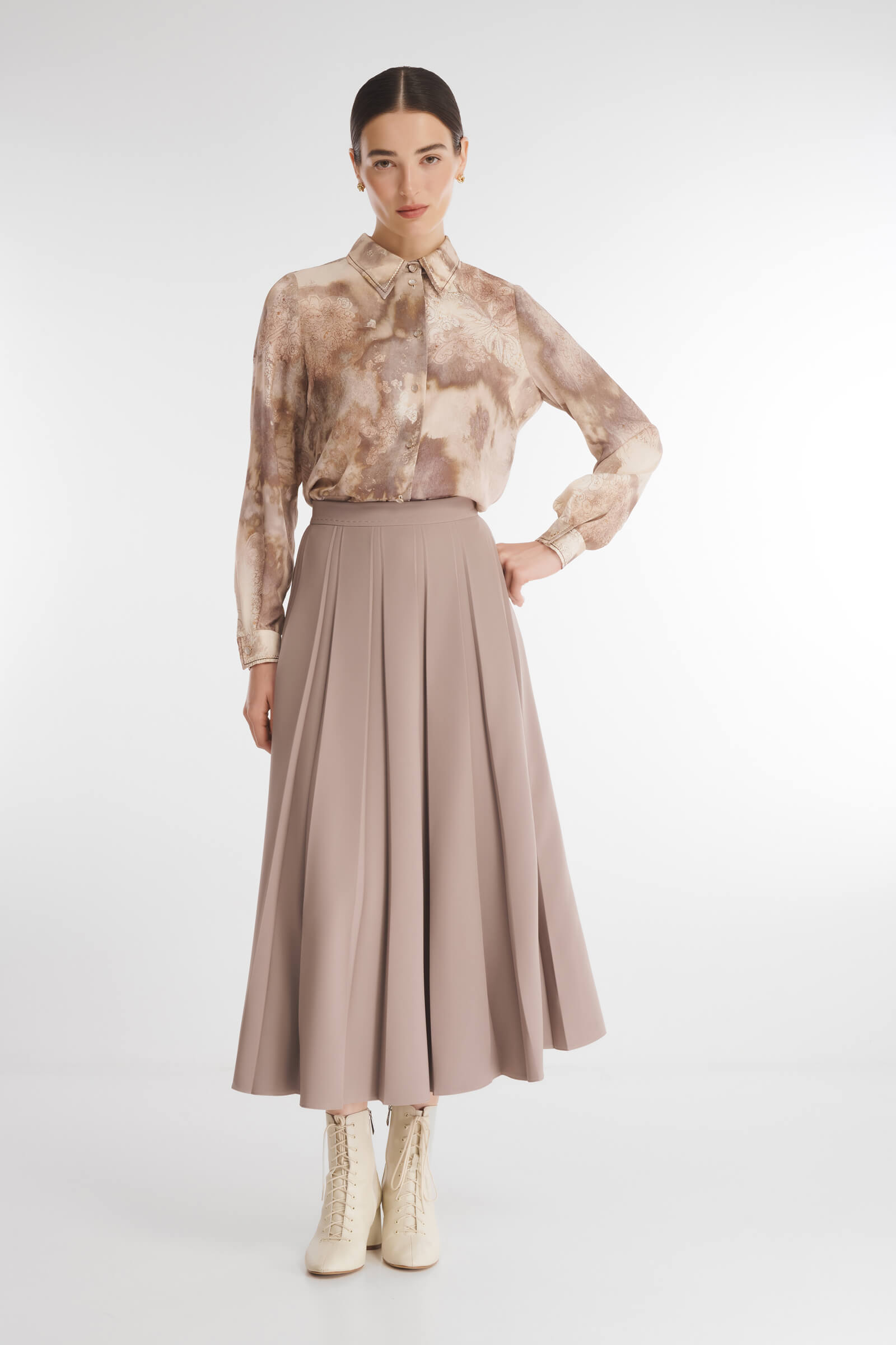 Юбка в складку Бренд Caterina Leman