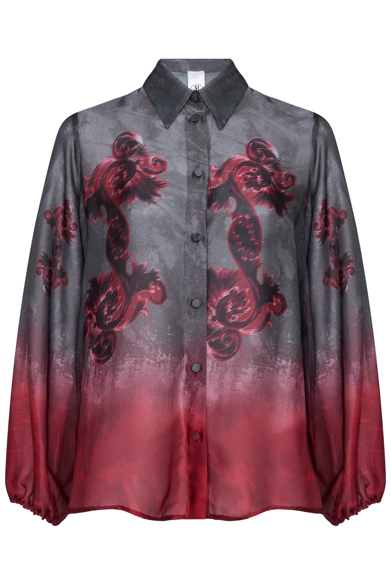 Рубашка с эластичными манжетами Бренд Milva Mi