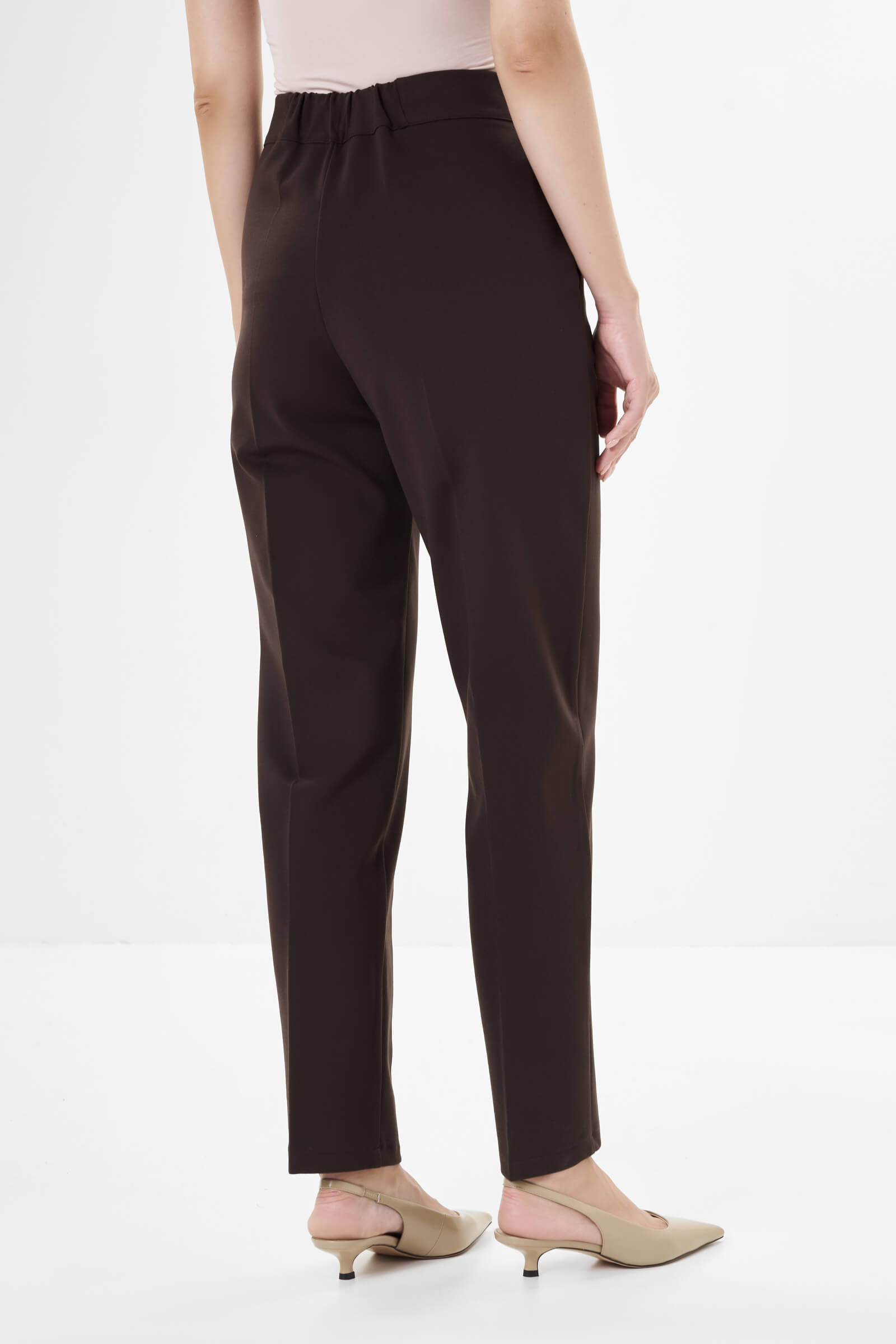 Зауженные брюки из смесовой вискозы Бренд Milva Mi