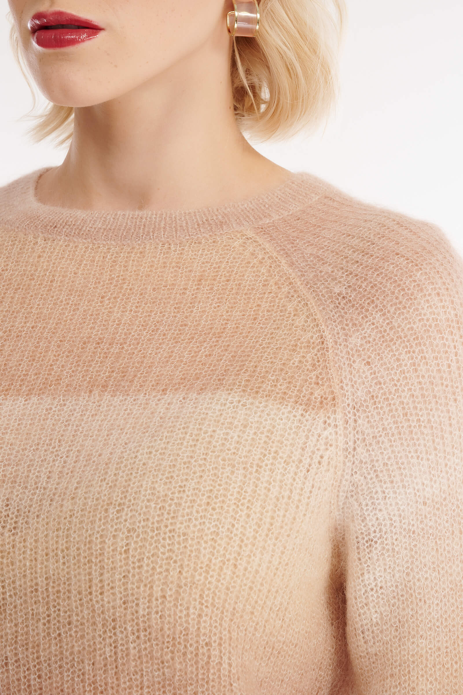 Джемпер с вырезом-лодочкой Бренд Diana Gallesi