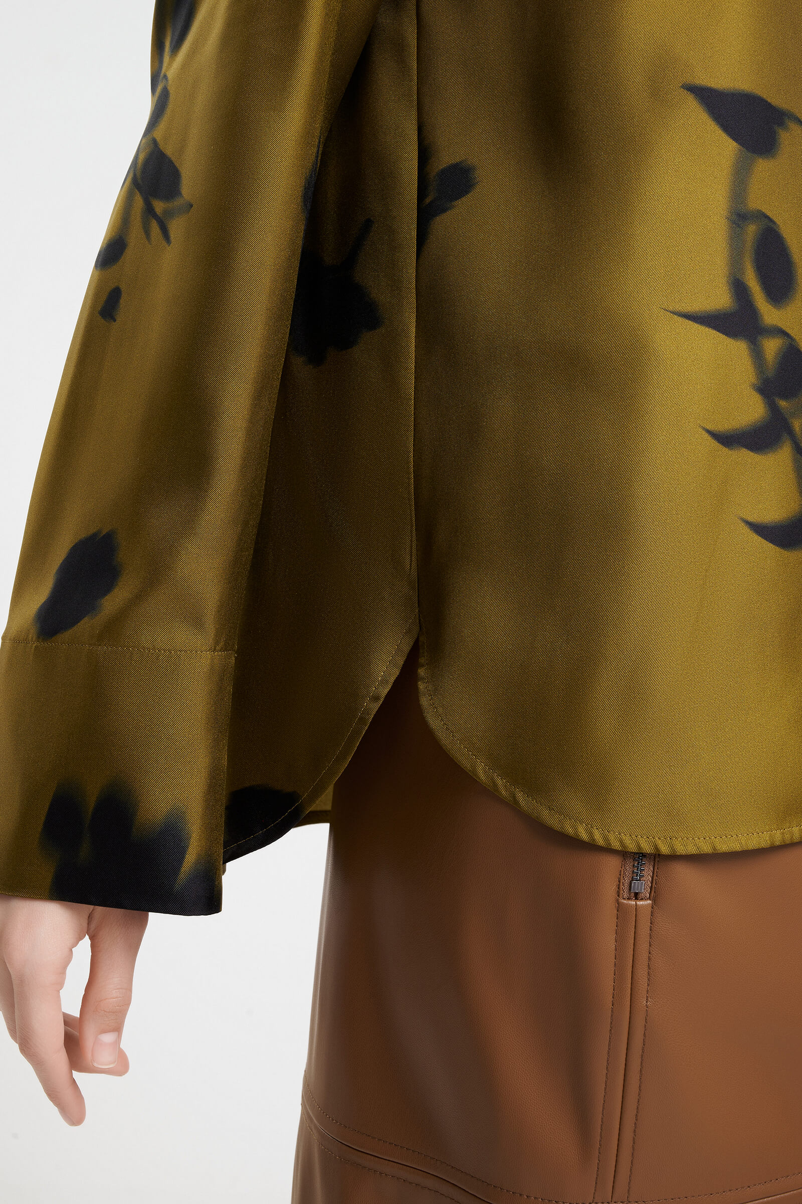 Шелковая рубашка Бренд MM