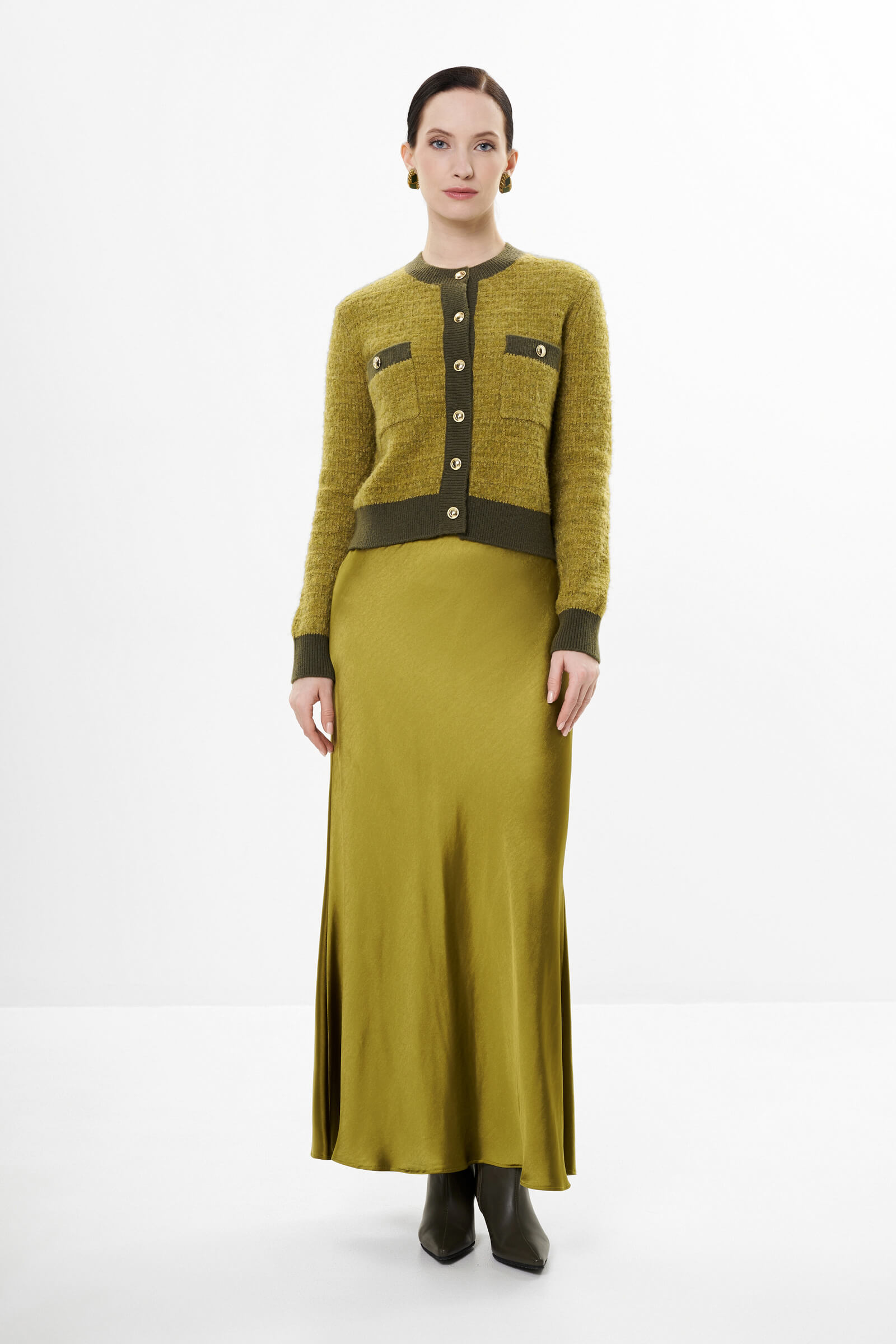 Укороченный кардиган Бренд Diana Gallesi