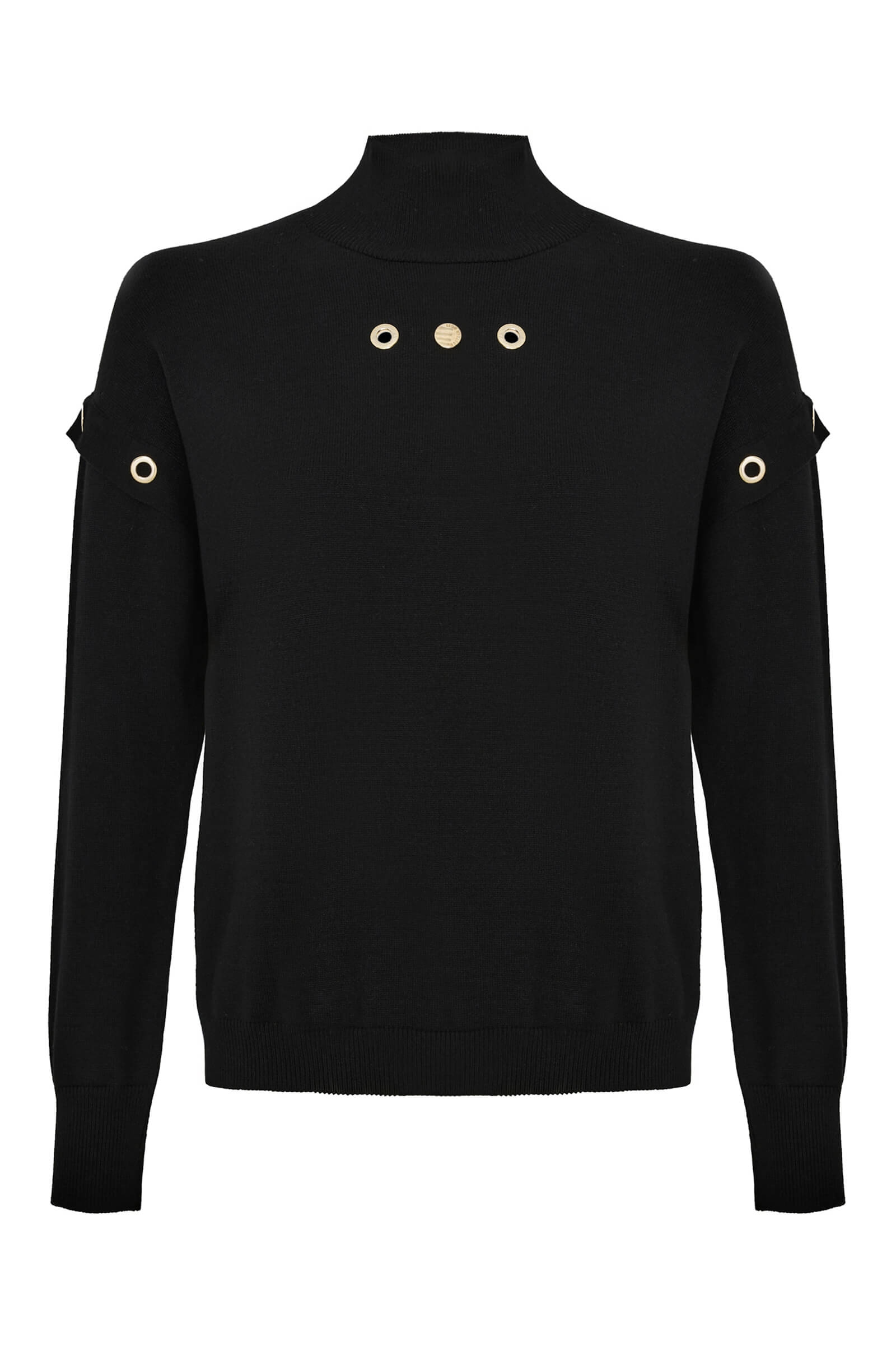 Водолазка с декоративной фурнитурой Бренд Daniela Drei