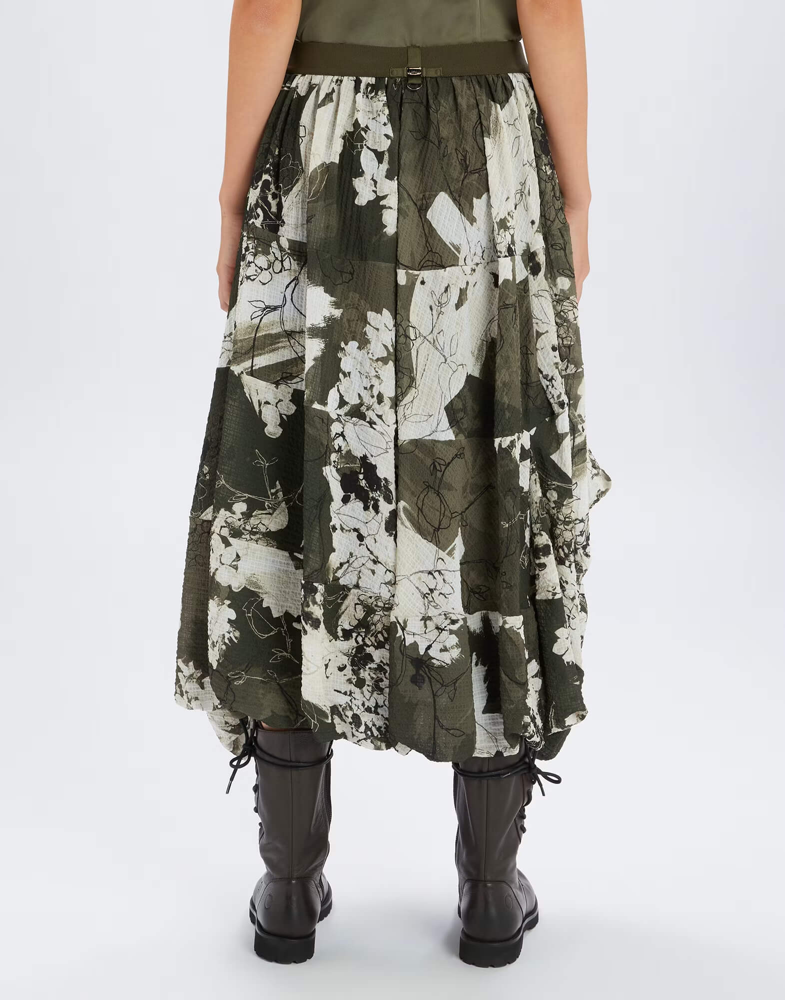 Юбка с цветочным принтом Бренд High