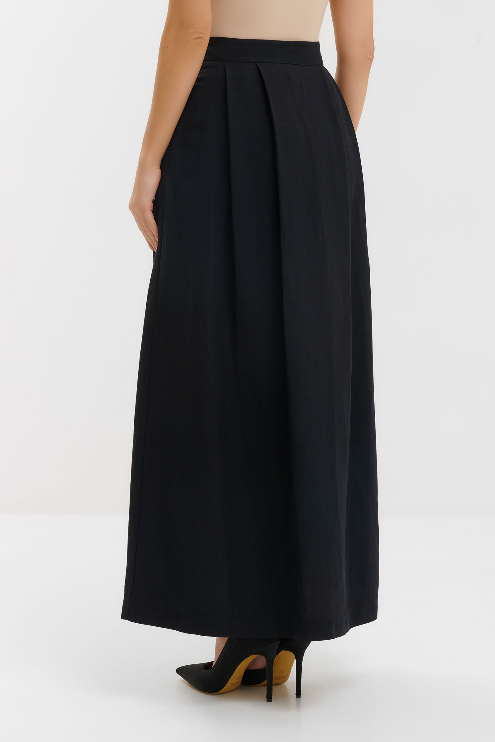 Юбка макси с разрезом Бренд Milva Mi